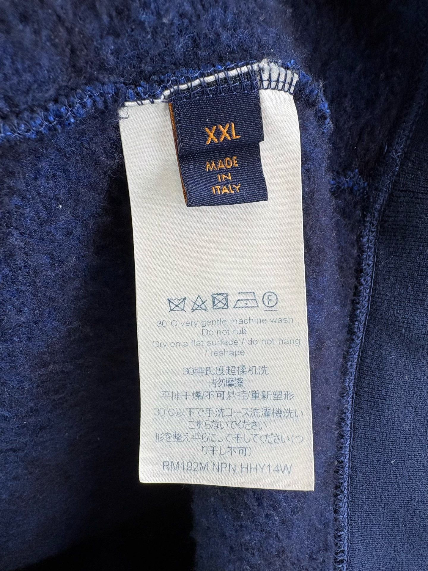 Louis Vuitton Louis Vuitton Monogram Flocked Sweatshirt XXL Size US XXL / EU 58 / 5 - 6 Thumbnail
