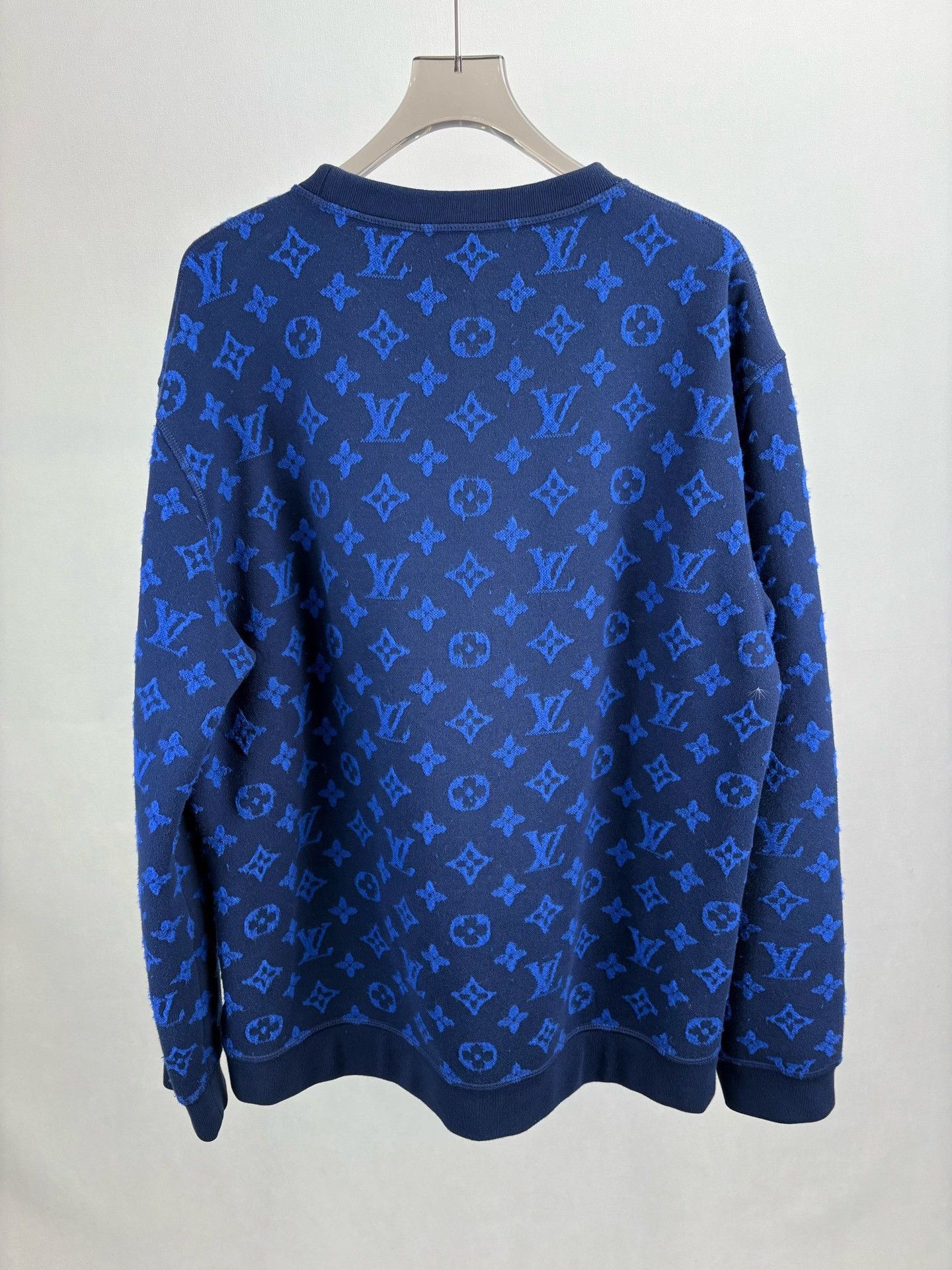 Louis Vuitton Louis Vuitton Monogram Flocked Sweatshirt XXL Size US XXL / EU 58 / 5 - 3 Thumbnail