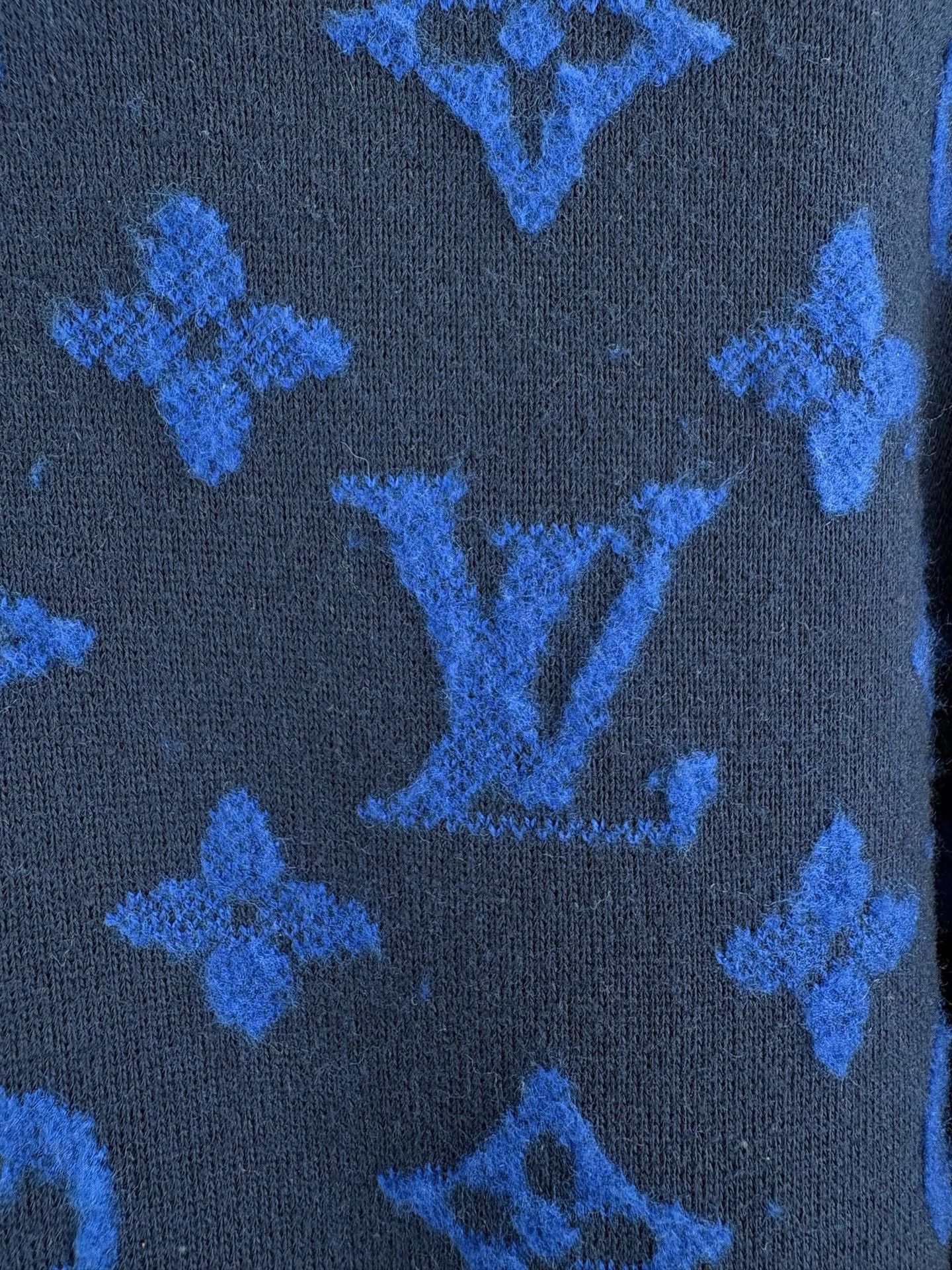 Louis Vuitton Louis Vuitton Monogram Flocked Sweatshirt XXL Size US XXL / EU 58 / 5 - 4 Thumbnail