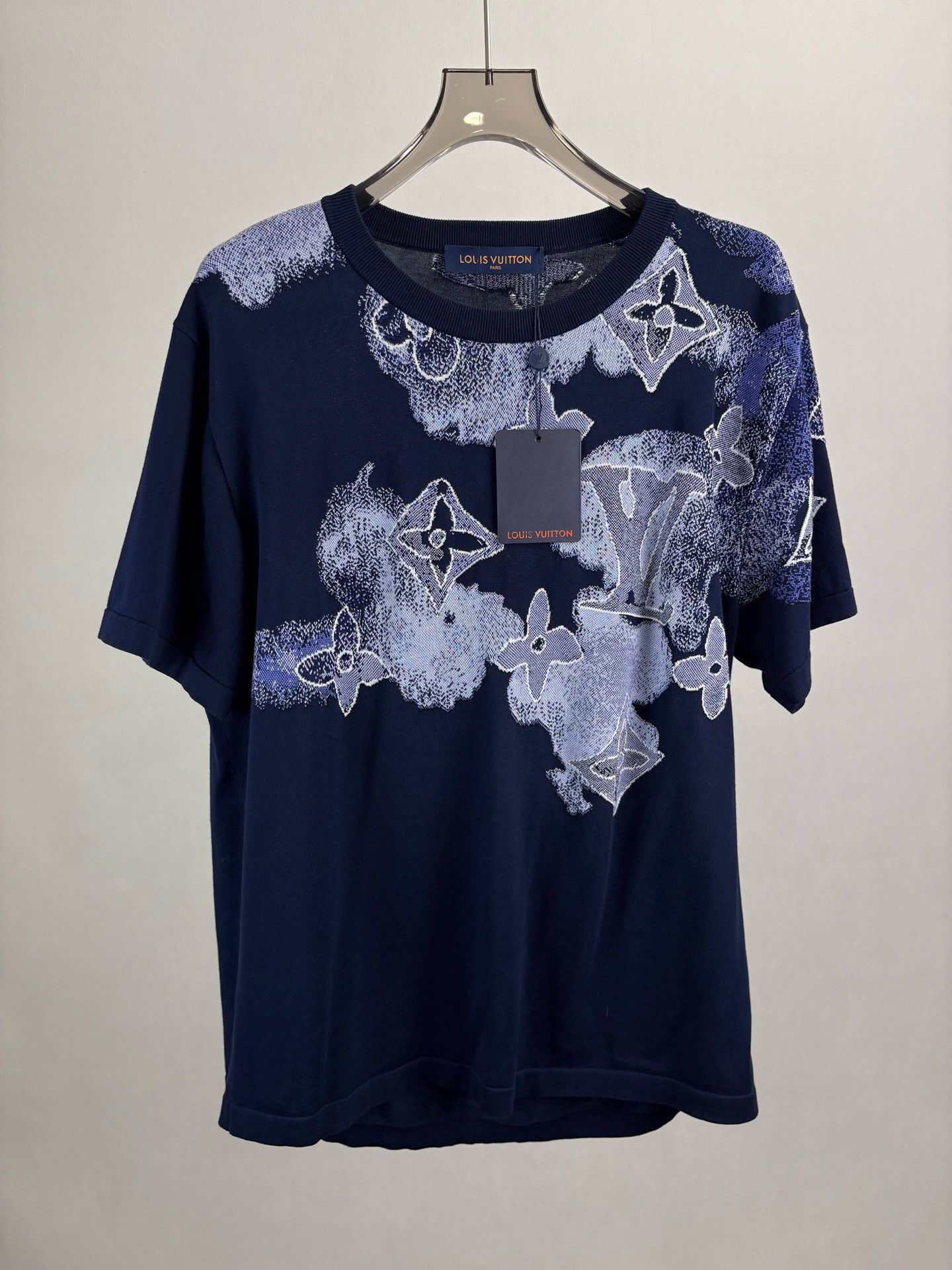 Louis Vuitton Louis Vuitton Monogram Rendered Knit T-Shirt XL Size US XL / EU 56 / 4 - 2 Thumbnail
