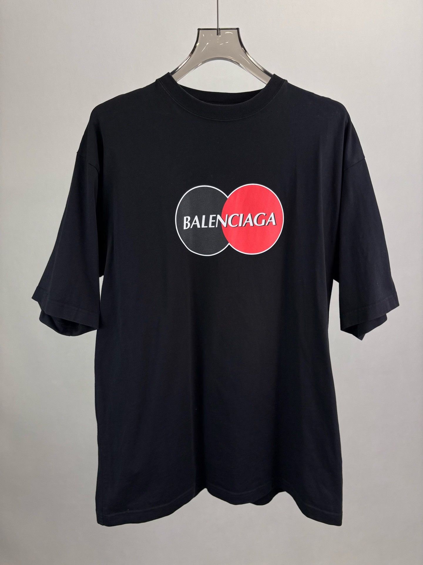 Balenciaga Balenciaga Mastercard Graphic T-Shirt Size M Size US M / EU 48-50 / 2 - 2 Thumbnail