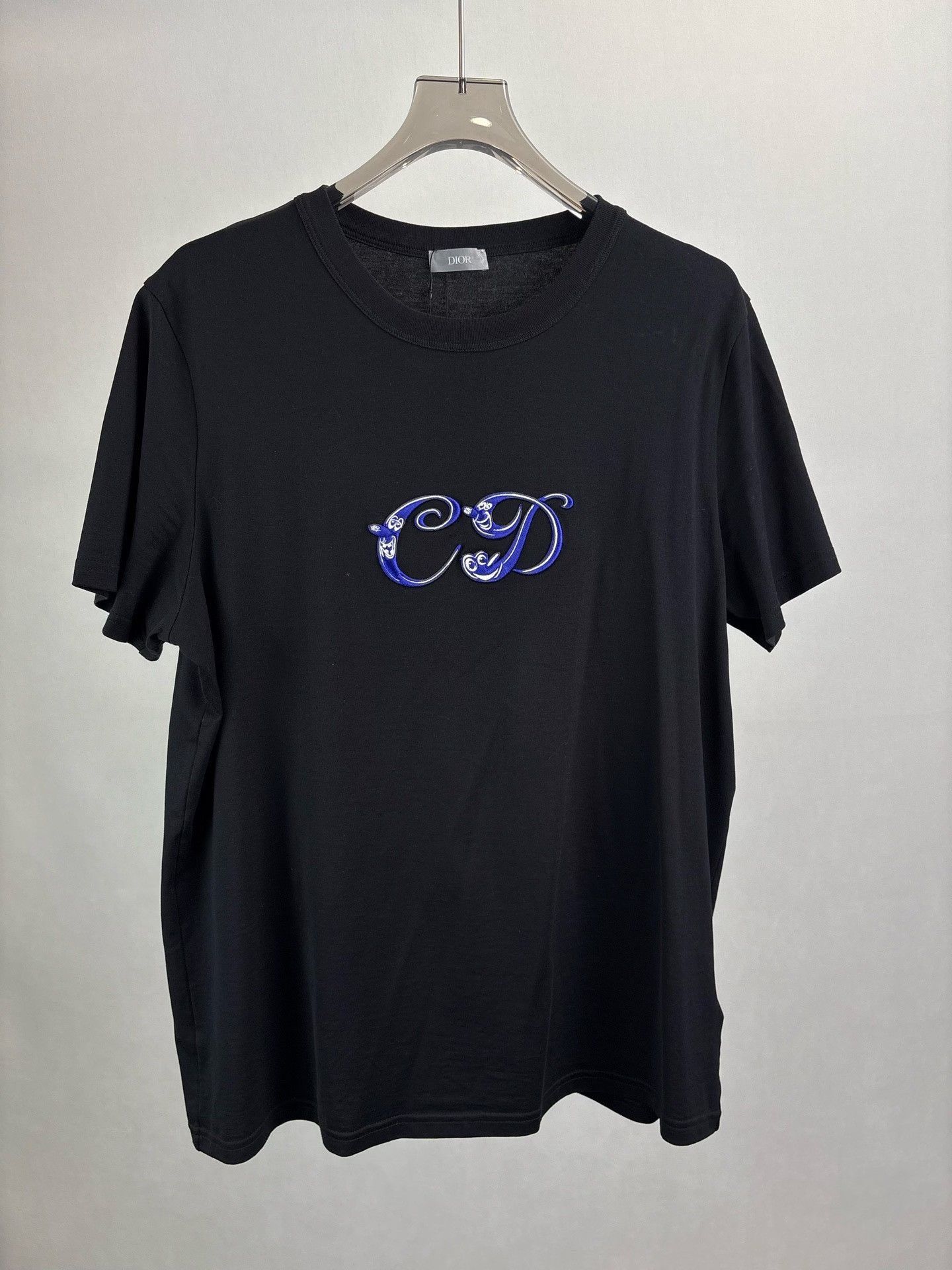 Dior Dior CD Embroidery T-Shirt XXL Size US XXL / EU 58 / 5 - 2 Thumbnail