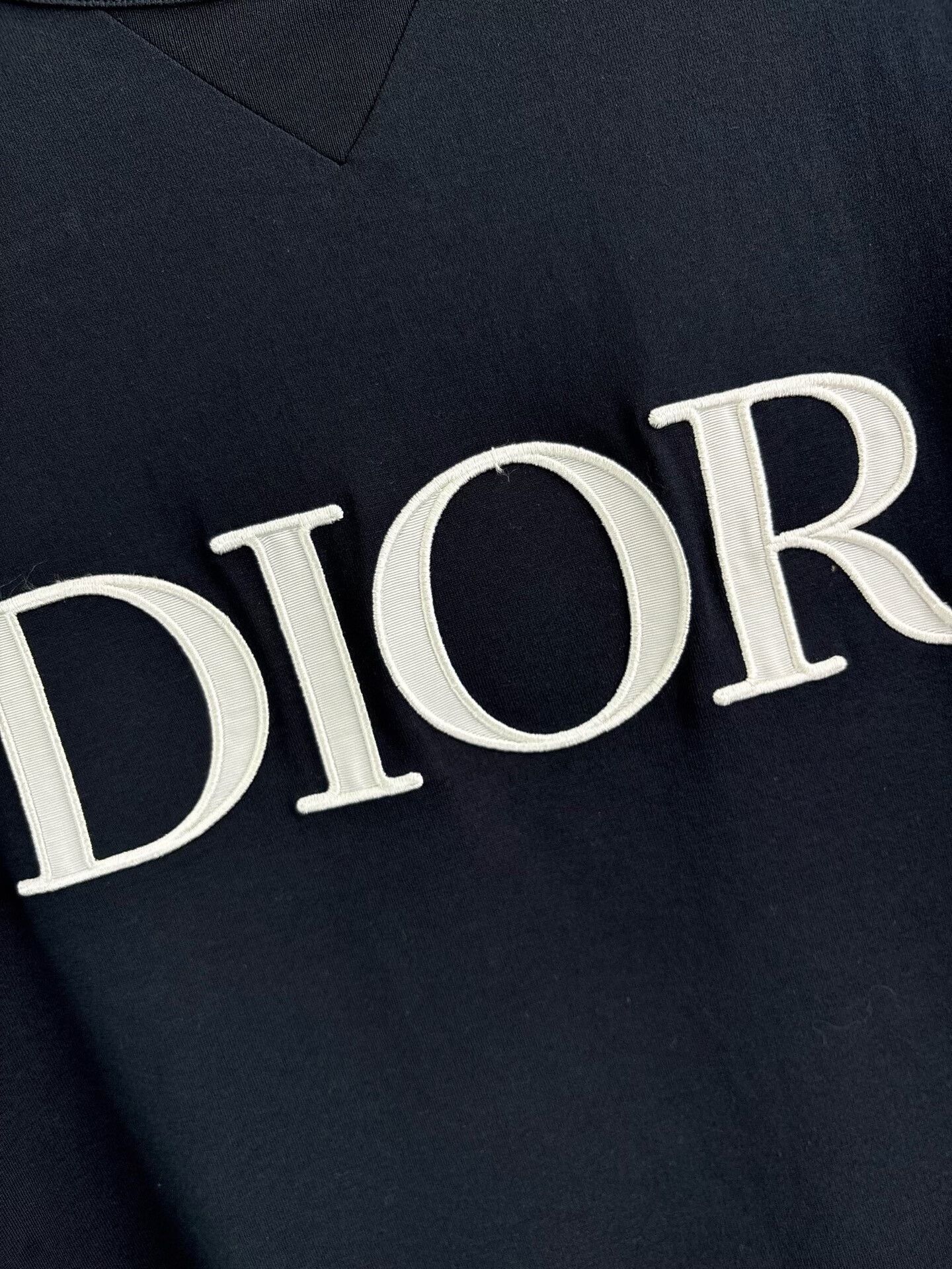 Dior Dior Embroidered Logo T-Shirt XXL Size US XXL / EU 58 / 5 - 4 Thumbnail