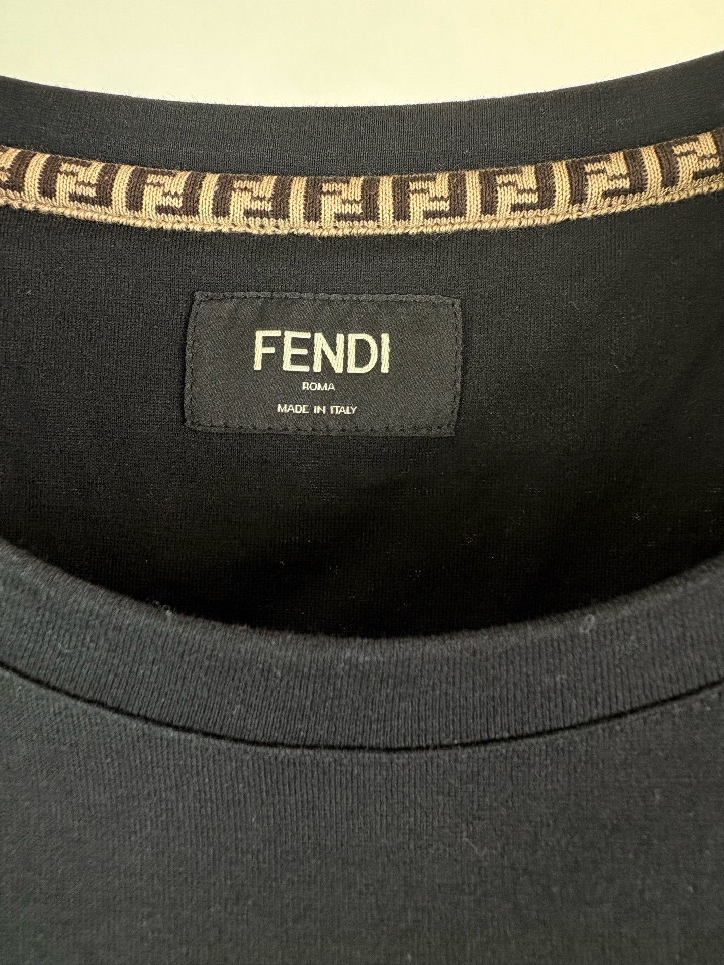 Fendi Fendi Roma Amor Embroidered T-Shirt XXL Size US XXL / EU 58 / 5 - 4 Thumbnail
