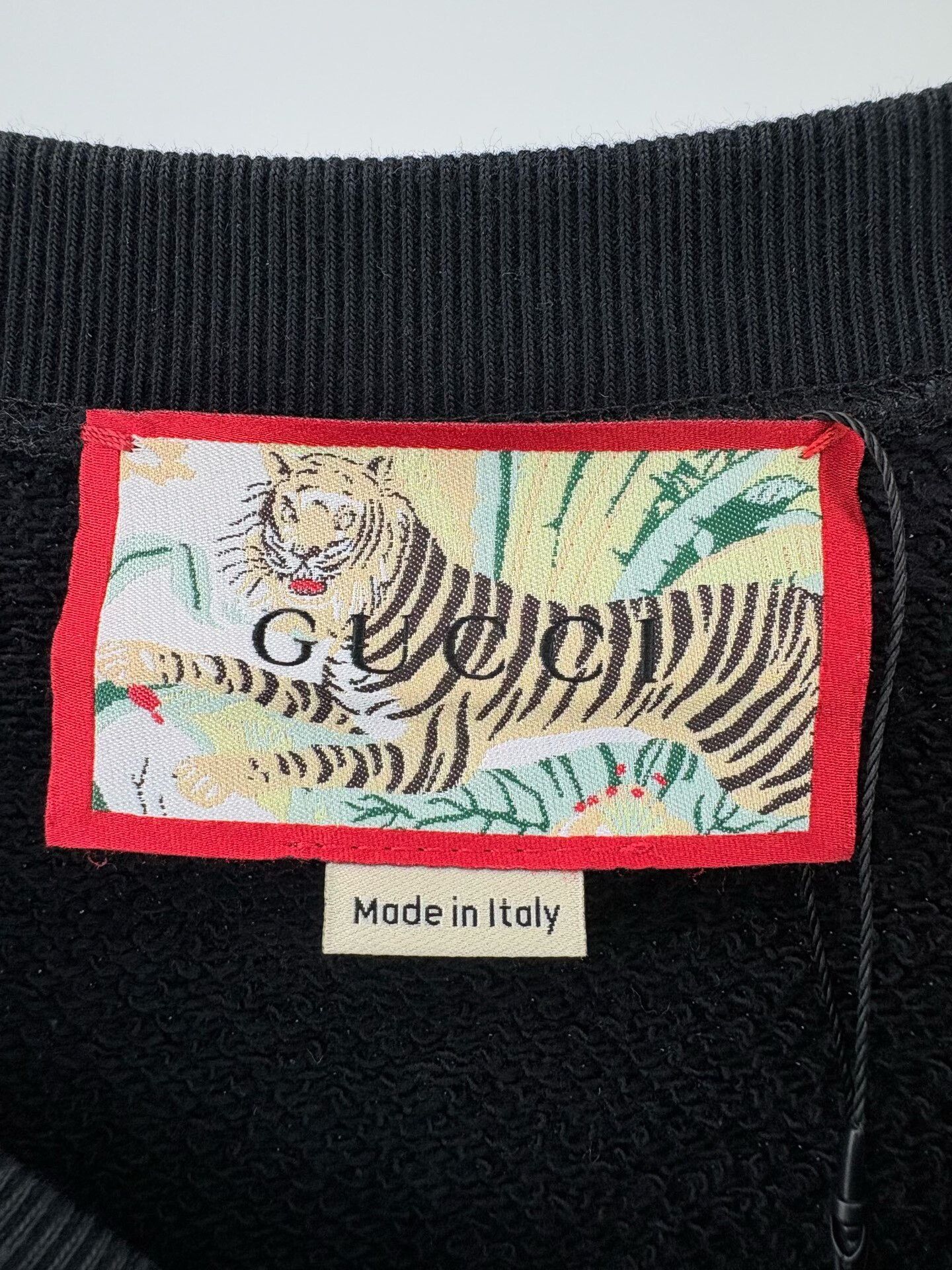 Gucci Gucci Tiger Print Logo Sweatshirt L Size US L / EU 52-54 / 3 - 5 Thumbnail