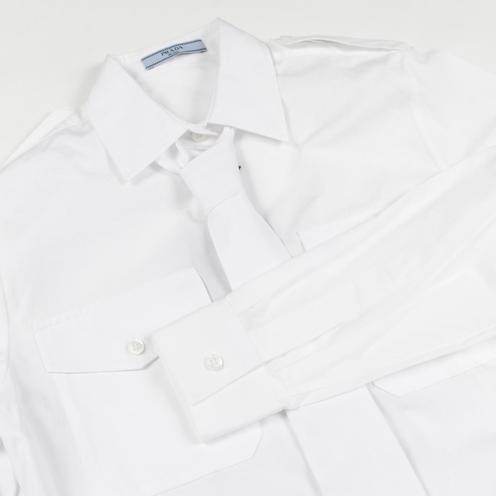 Prada Prada Prada Cotton Top Textile Tops DUTY FREE for USA Size ONE SIZE - 6 Thumbnail
