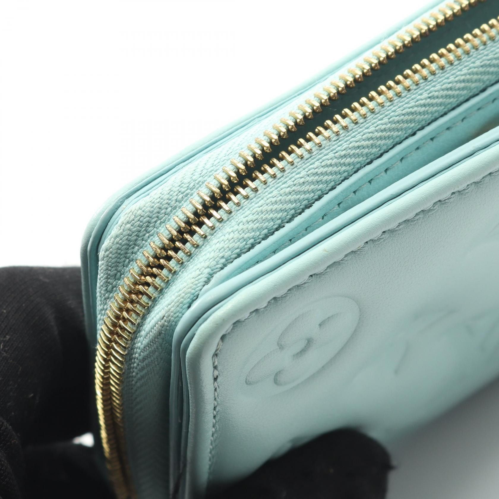 Louis Vuitton Louis Vuitton Louis Vuitton Portefeuille Lou Monogram Embossed Leather Bifold Wallet Leather Short Wallet M82265 DUTY FREE for USA Size ONE SIZE - 8 Thumbnail