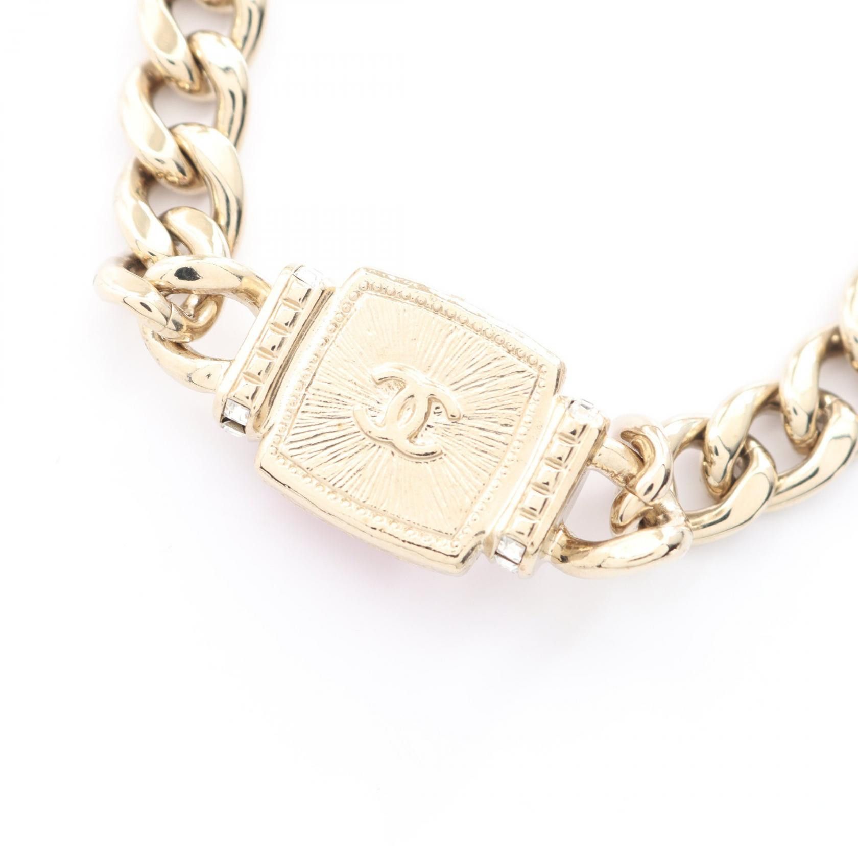 Chanel Chanel Chanel Coco Mark Necklace Metal Necklace DUTY FREE for USA Size ONE SIZE - 2 Thumbnail