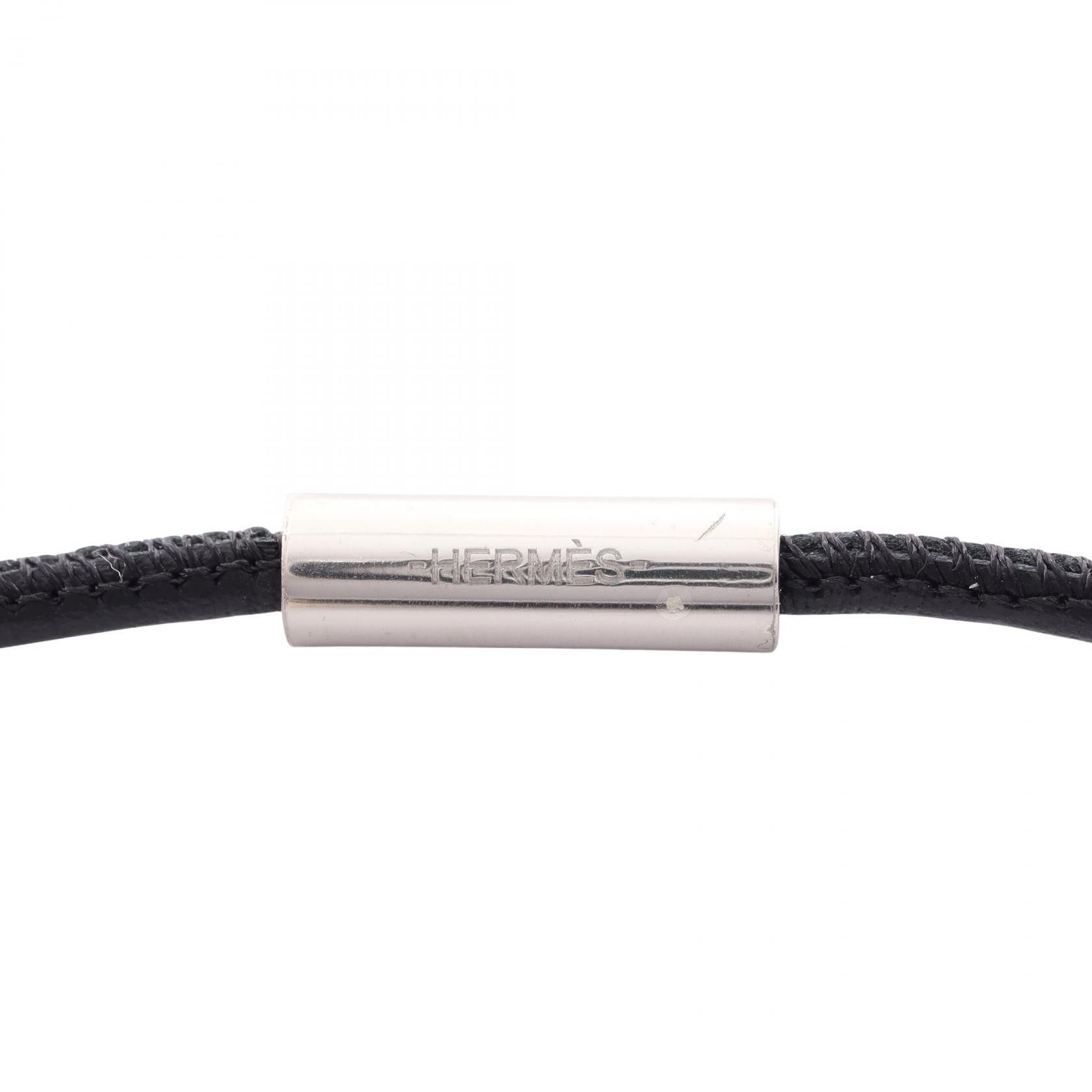 Hermes Hermes Hermes Ism Pop Buffalo Horn Leather Necklace Leather Necklace DUTY FREE for USA Size ONE SIZE - 4 Thumbnail