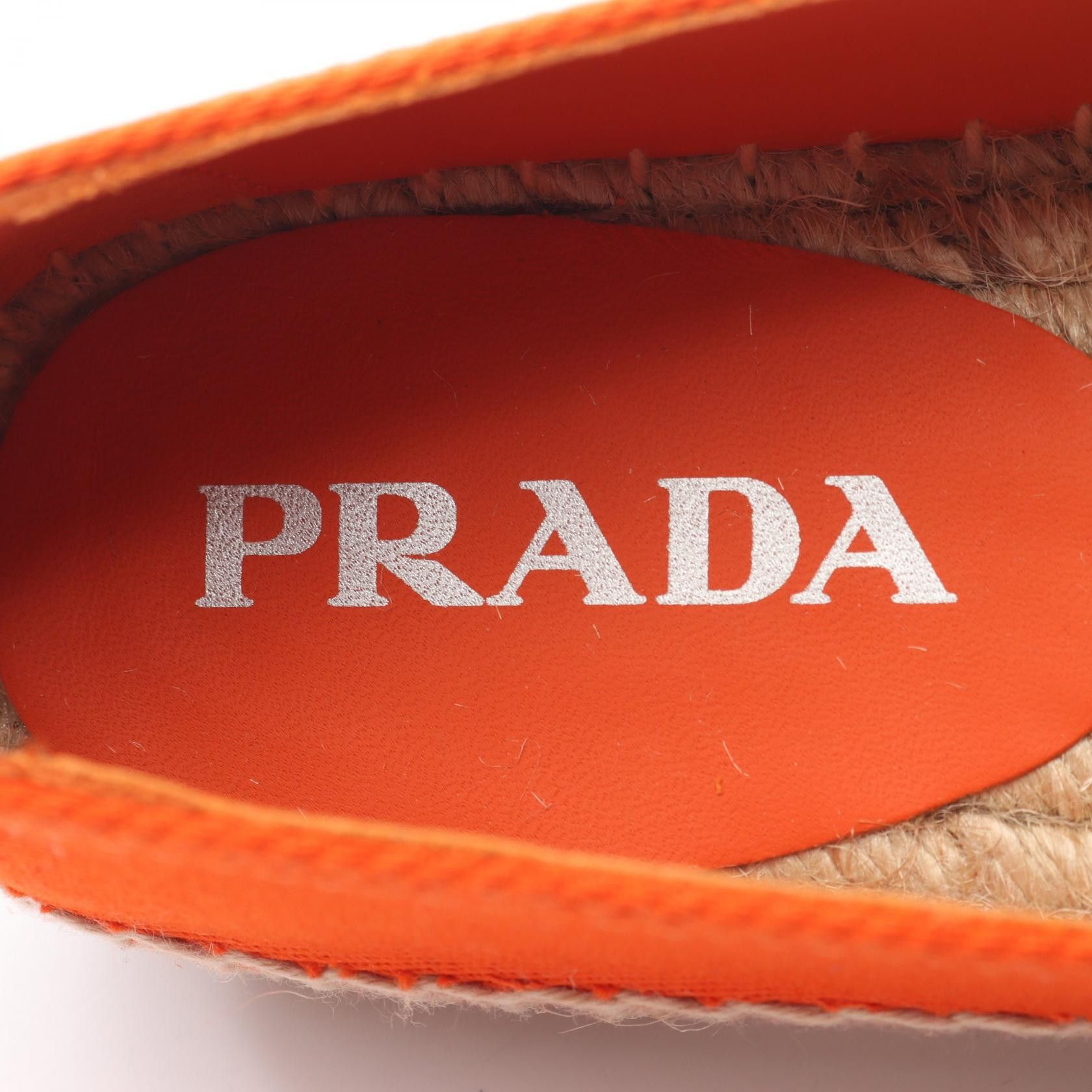 Prada Prada Prada Canvas Slip On Shoes Textile Shoes DUTY FREE for USA Size ONE SIZE - 5 Thumbnail