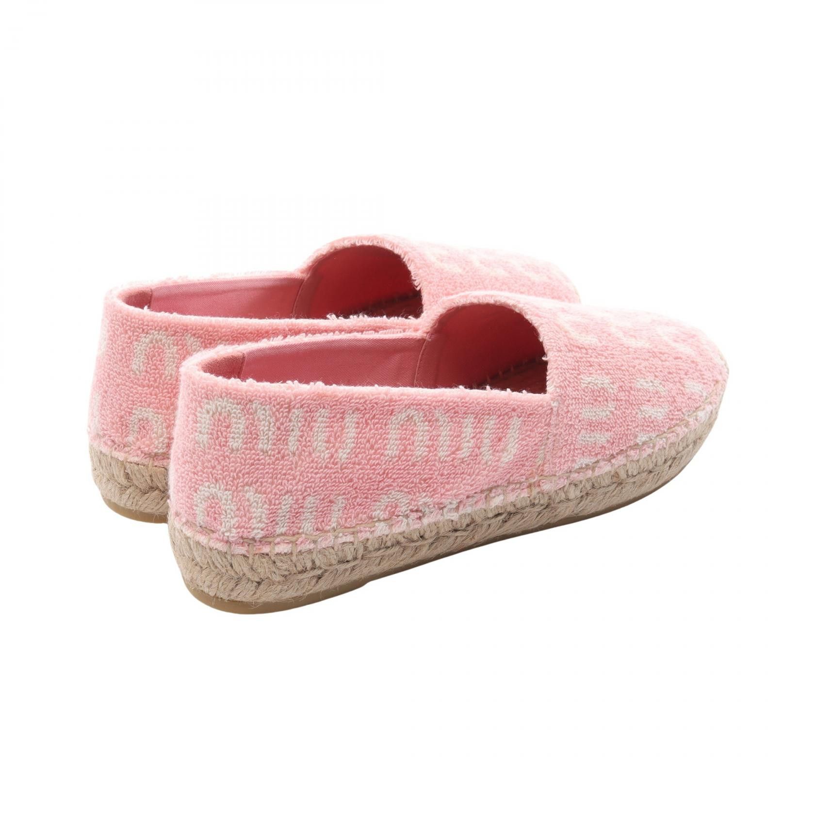 Miu Miu Miu Miu Miu Miu Pile Platform Slip On Textile Shoes DUTY FREE for USA Size ONE SIZE - 2 Thumbnail