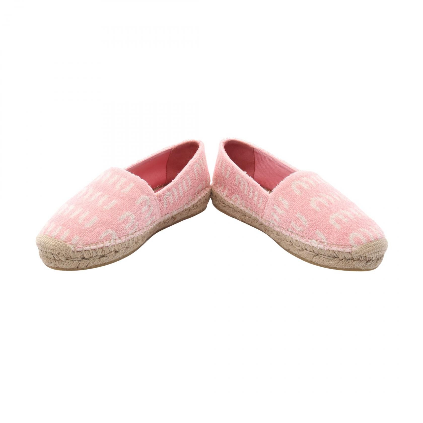 Miu Miu Miu Miu Miu Miu Pile Platform Slip On Textile Shoes DUTY FREE for USA Size ONE SIZE - 3 Thumbnail