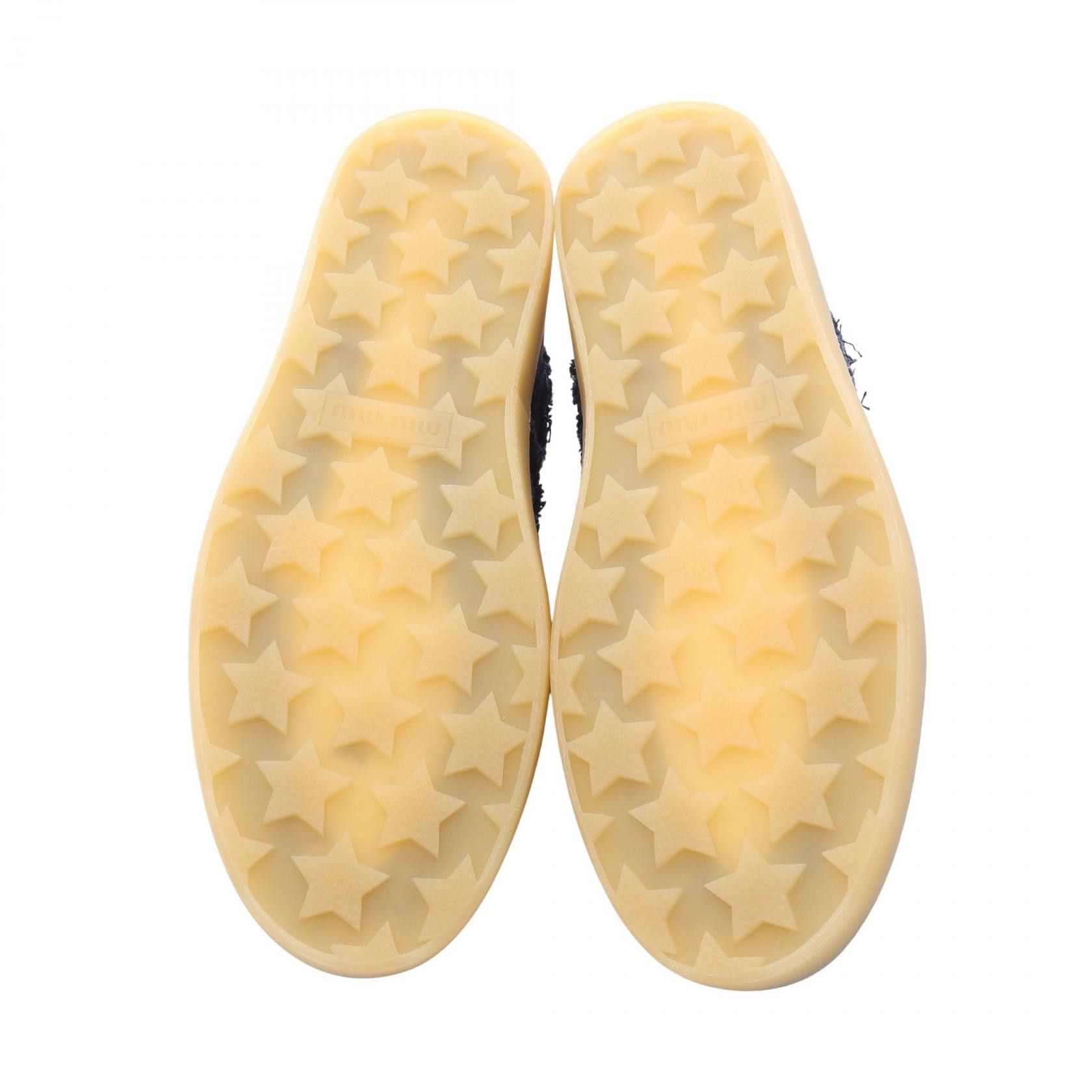 Miu Miu Miu Miu Miu Miu Canvas Sneakers Textile Shoes DUTY FREE for USA Size ONE SIZE - 4 Thumbnail