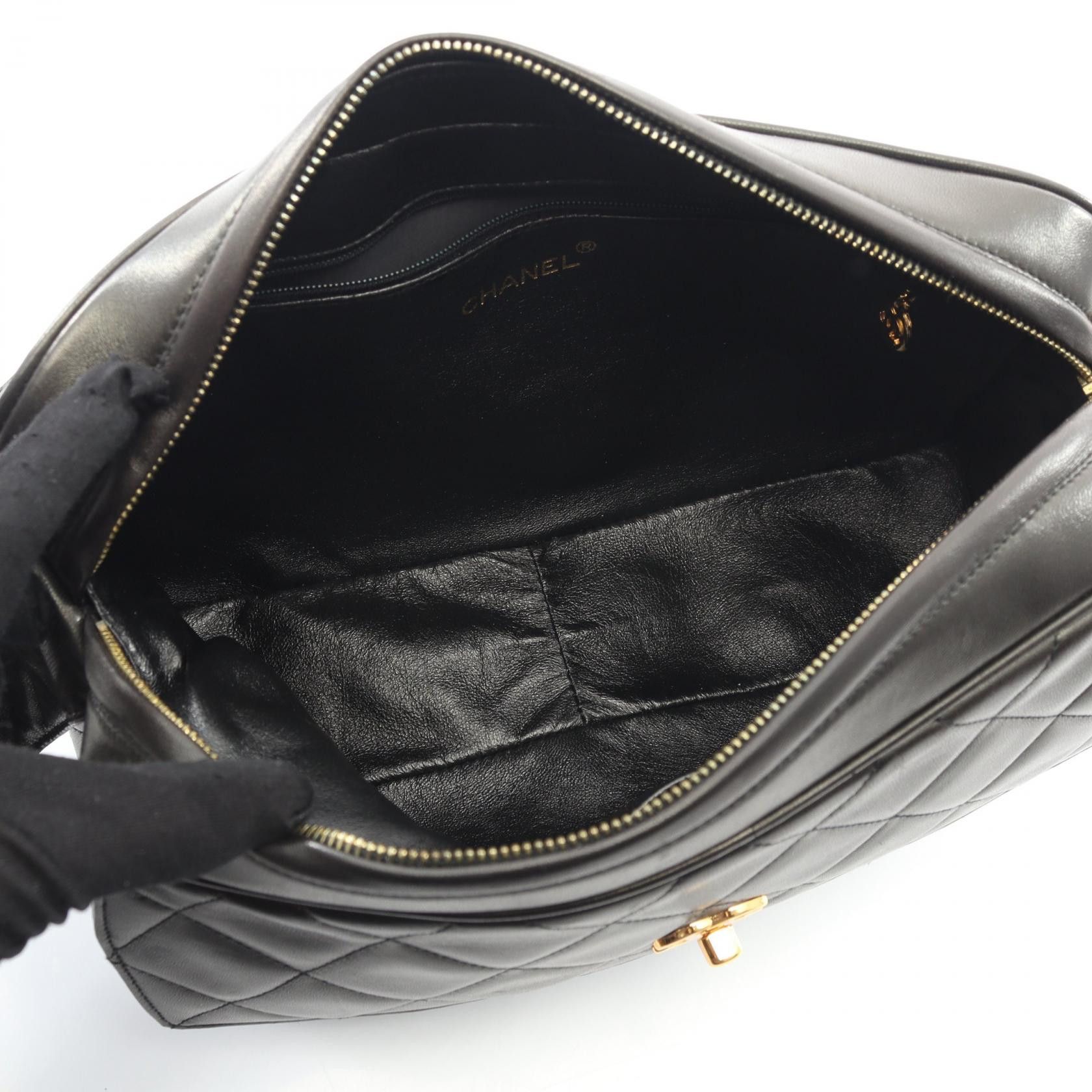 Chanel Chanel CHANEL Matelasse Lambskin Shoulder Bag Leather Shoulder Bag DUTY FREE for USA Size ONE SIZE - 3 Thumbnail
