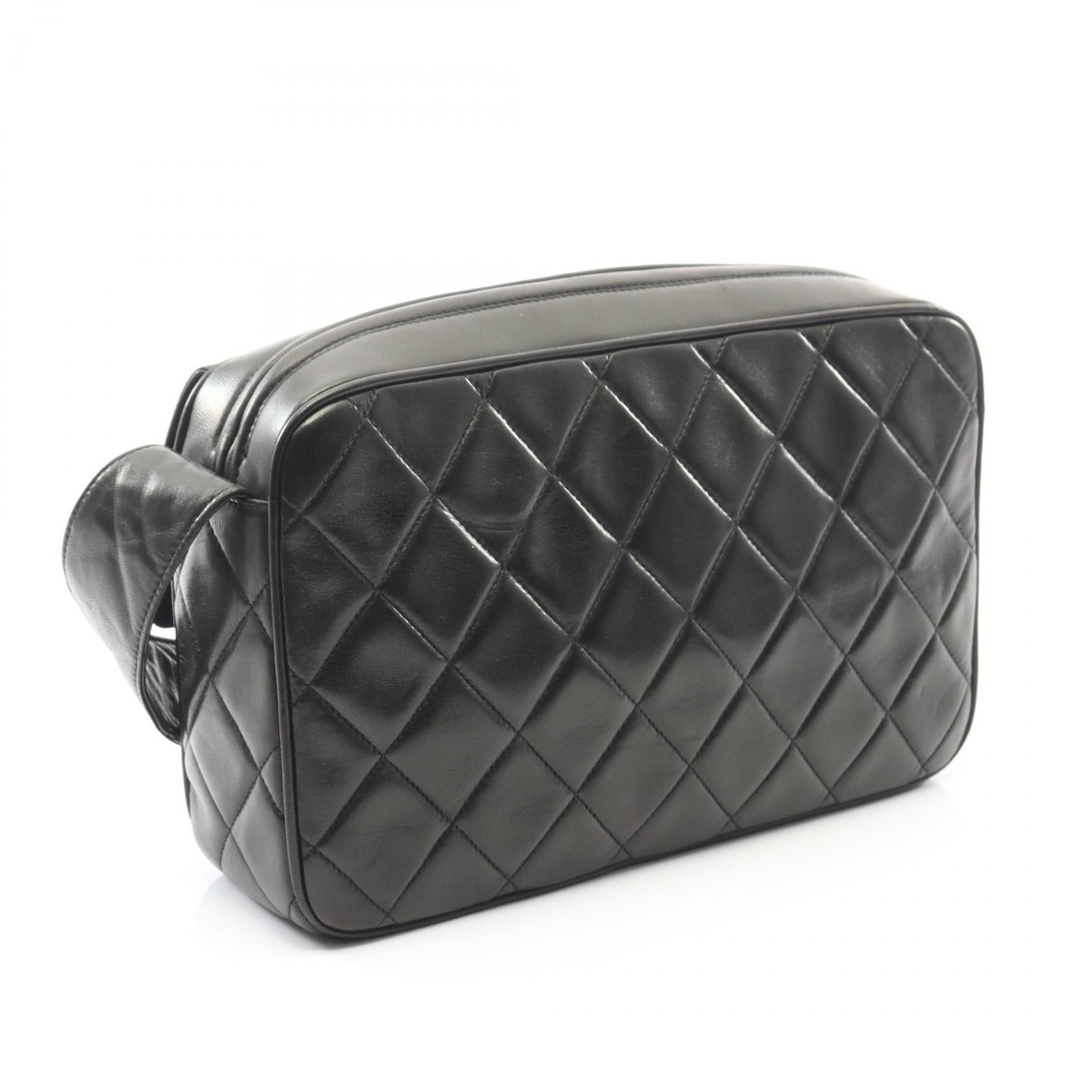 Chanel Chanel CHANEL Matelasse Lambskin Shoulder Bag Leather Shoulder Bag DUTY FREE for USA Size ONE SIZE - 2 Thumbnail