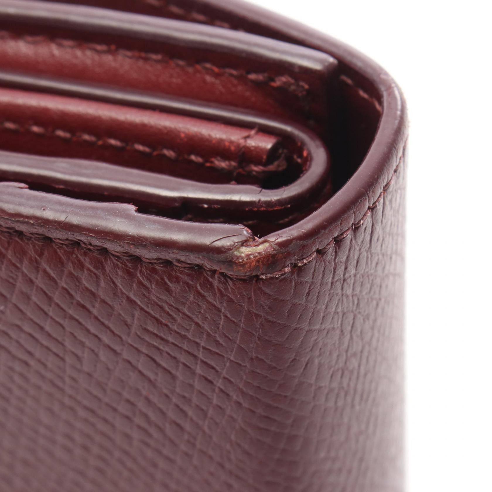 Celine Celine Celine Small Tri-fold Wallet Leather Wallet Leather Short Wallet 10B573BEL DUTY FREE for USA Size ONE SIZE - 8 Thumbnail