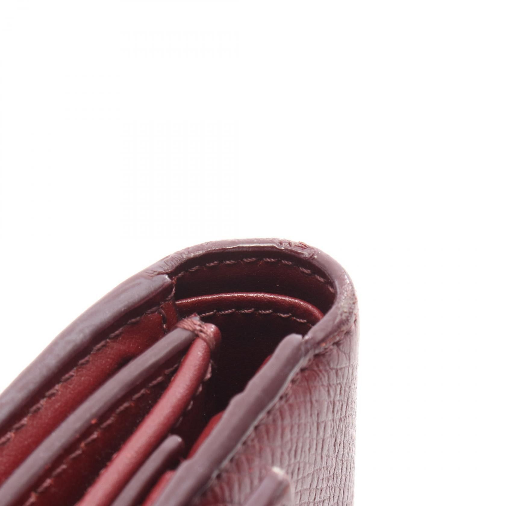 Celine Celine Celine Small Tri-fold Wallet Leather Wallet Leather Short Wallet 10B573BEL DUTY FREE for USA Size ONE SIZE - 9 Thumbnail