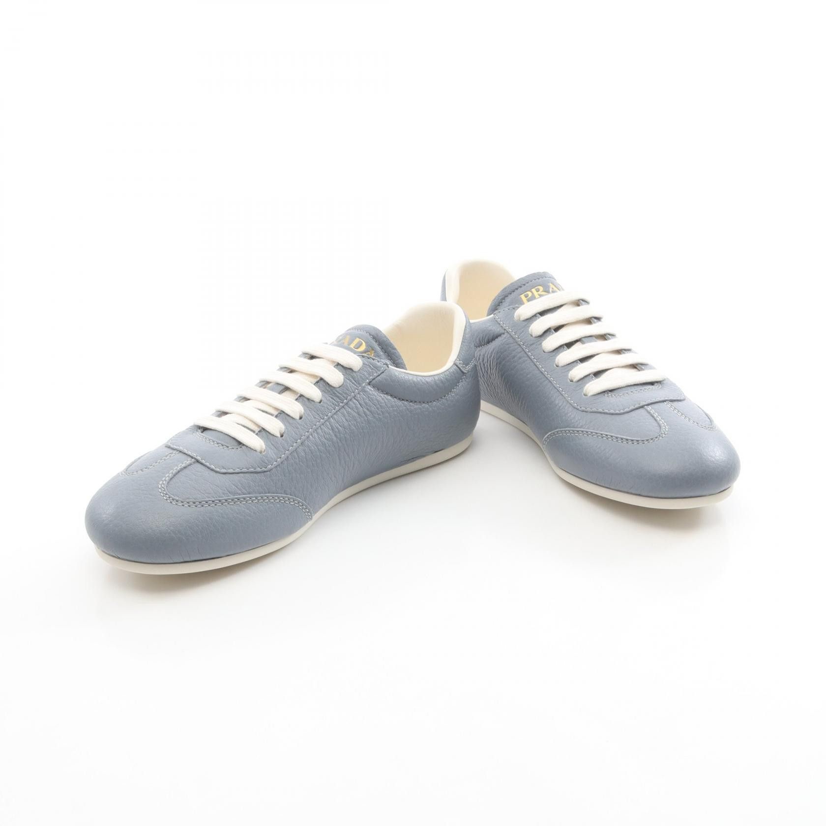 Prada Prada Prada Leather Sneakers Leather Shoes DUTY FREE for USA Size ONE SIZE - 3 Thumbnail