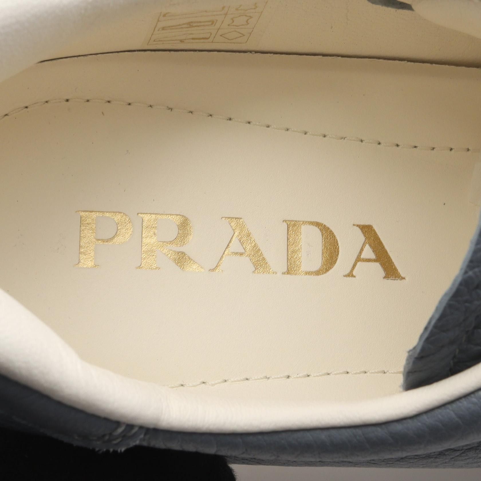 Prada Prada Prada Leather Sneakers Leather Shoes DUTY FREE for USA Size ONE SIZE - 5 Thumbnail