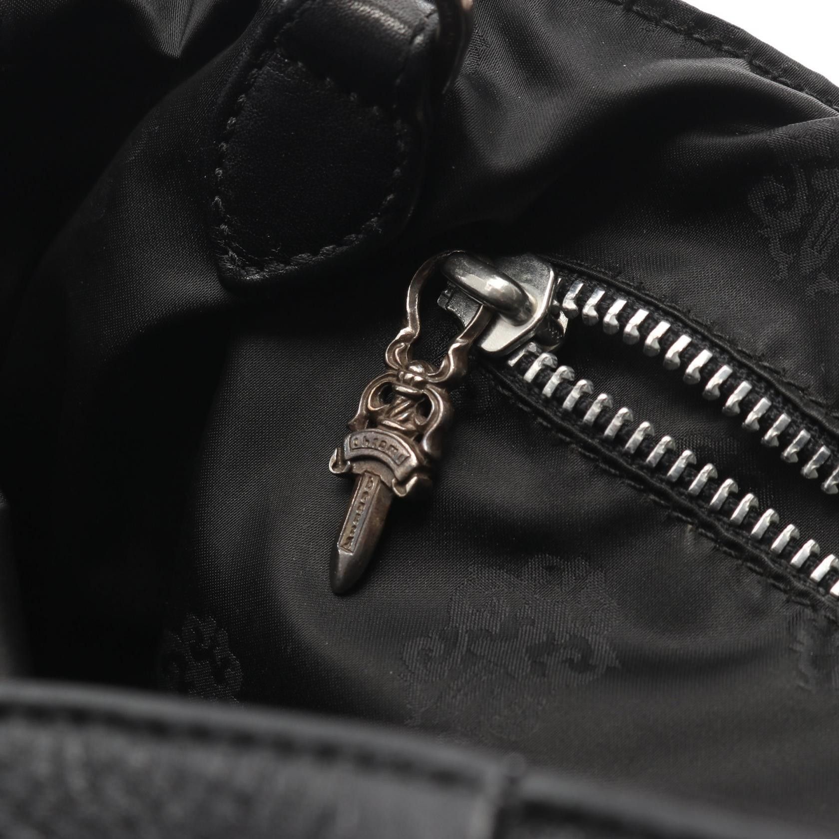 Chrome Hearts Chrome Hearts Chrome Hearts Leather Tote Bag Leather Tote Bag DUTY FREE for USA Size ONE SIZE - 9 Thumbnail