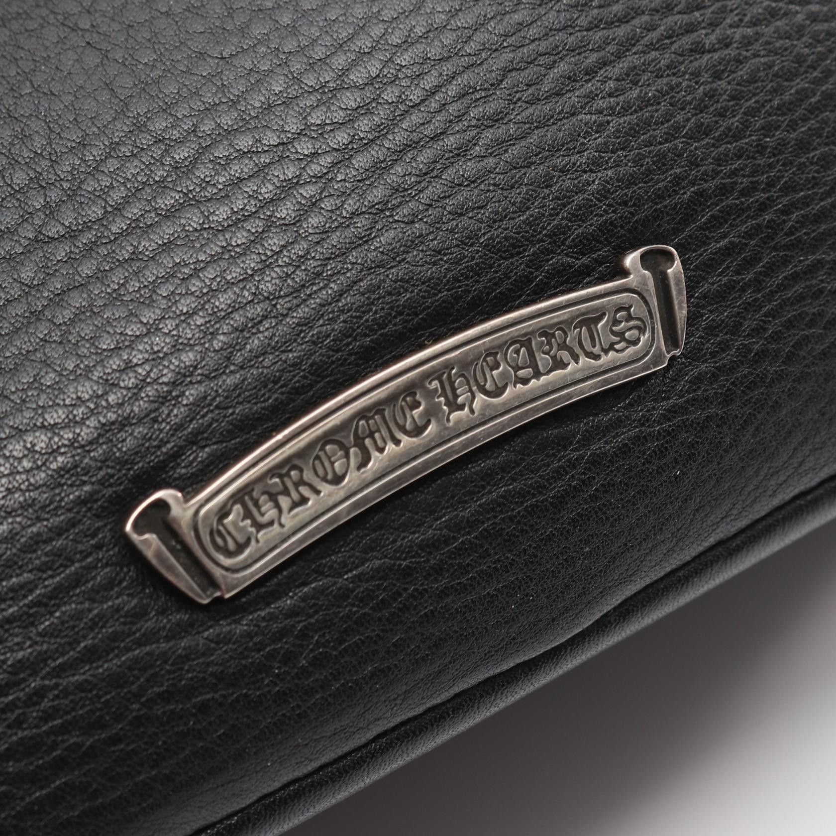 Chrome Hearts Chrome Hearts Chrome Hearts Leather Tote Bag Leather Tote Bag DUTY FREE for USA Size ONE SIZE - 4 Thumbnail