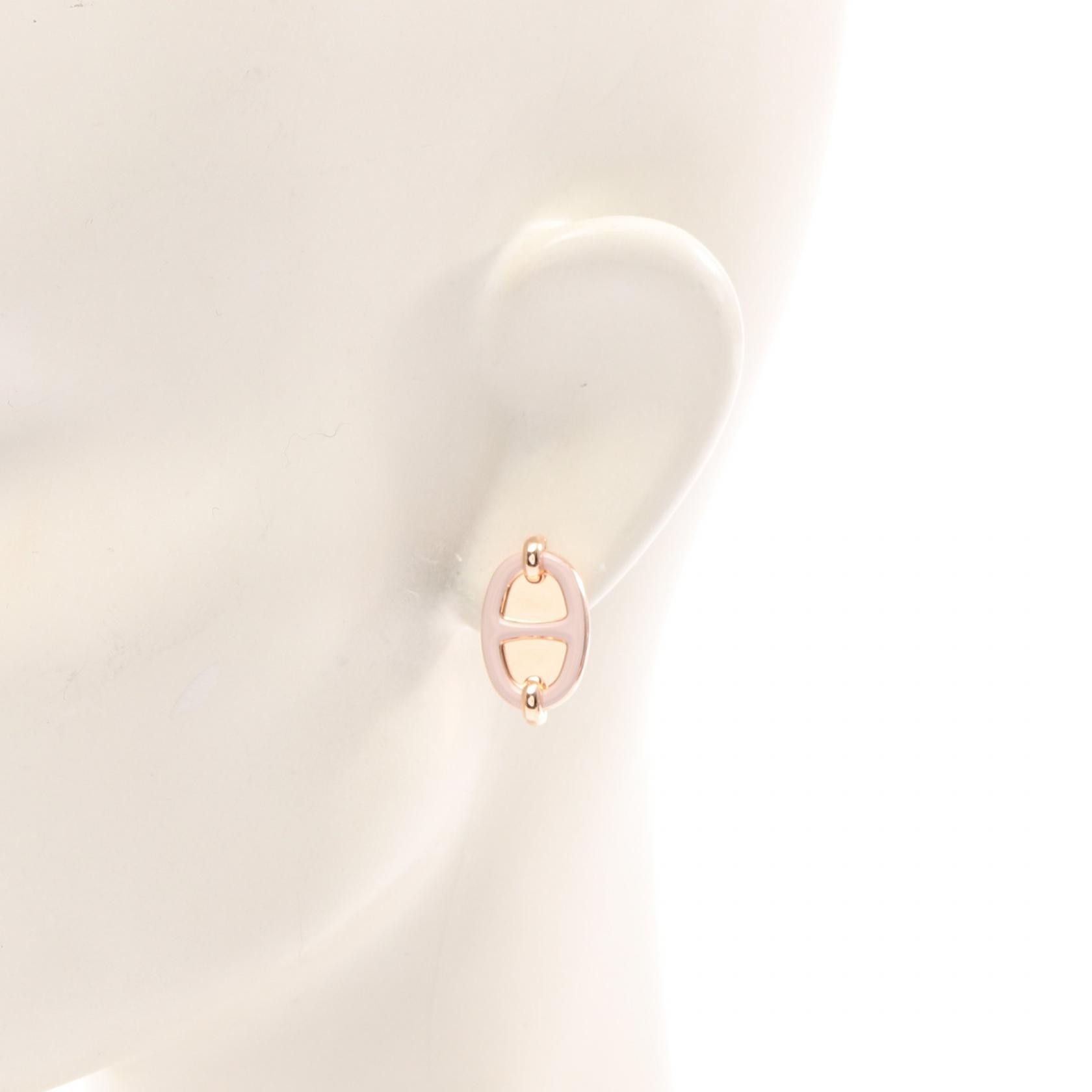 Hermes Hermes Hermes Maillon Mini Earrings Metal Earrings DUTY FREE for USA Size ONE SIZE - 4 Thumbnail