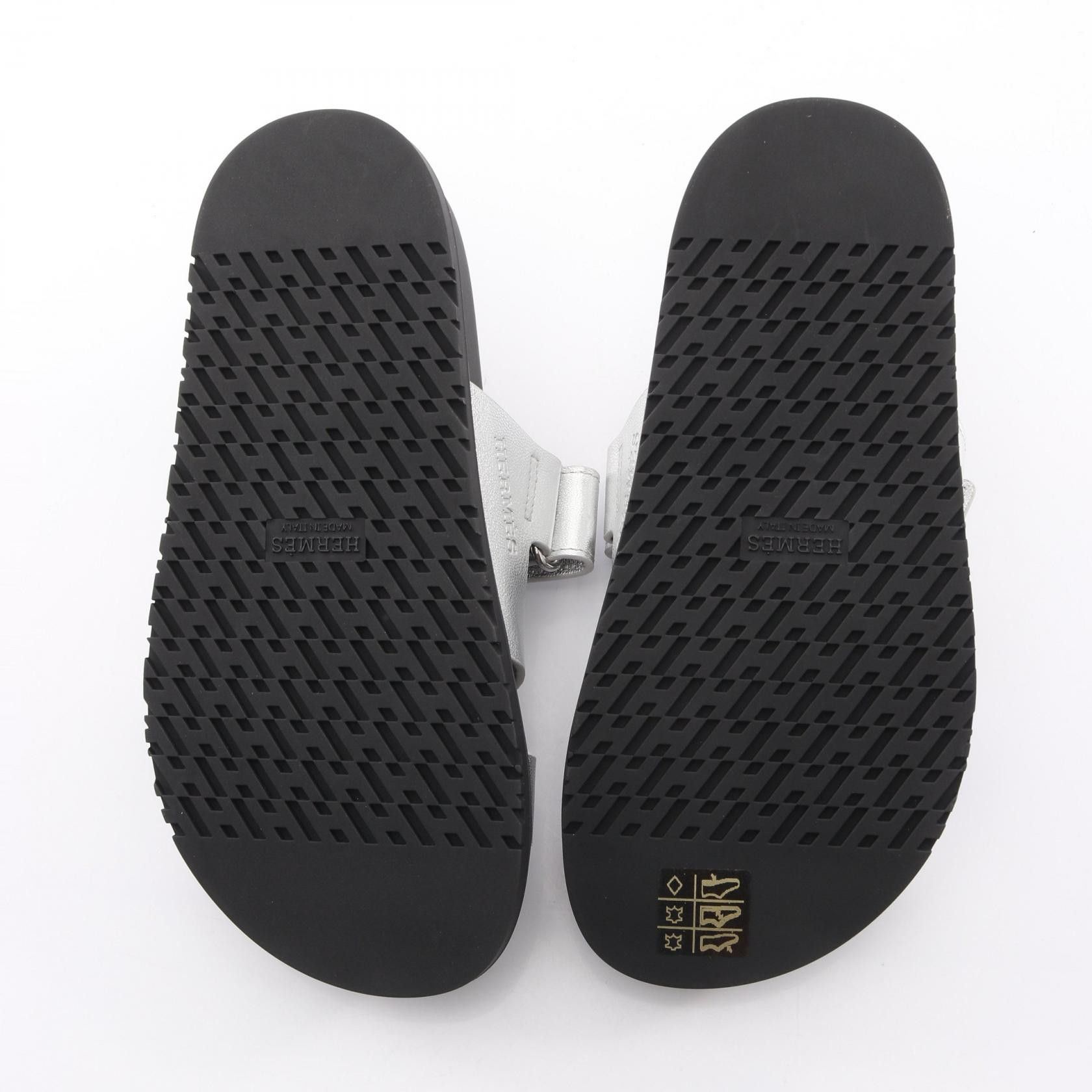 Hermes Hermes Hermes Chypre Leather Sandals Leather Shoes DUTY FREE for USA Size ONE SIZE - 4 Thumbnail