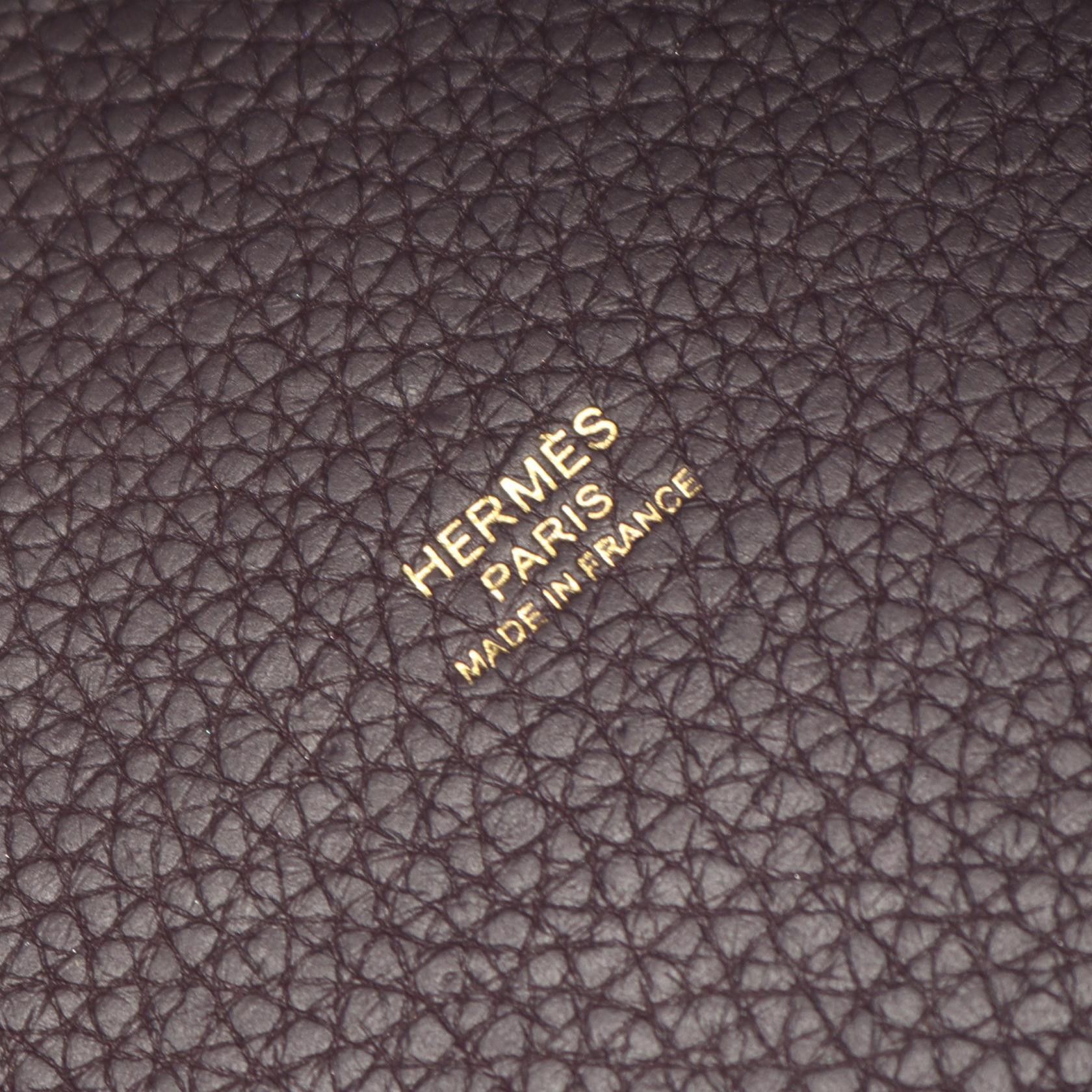 Hermes Hermes Hermes Picotin Lock MM Taurillon Clemence Handbag Leather Handbag D DUTY FREE for USA Size ONE SIZE - 4 Thumbnail