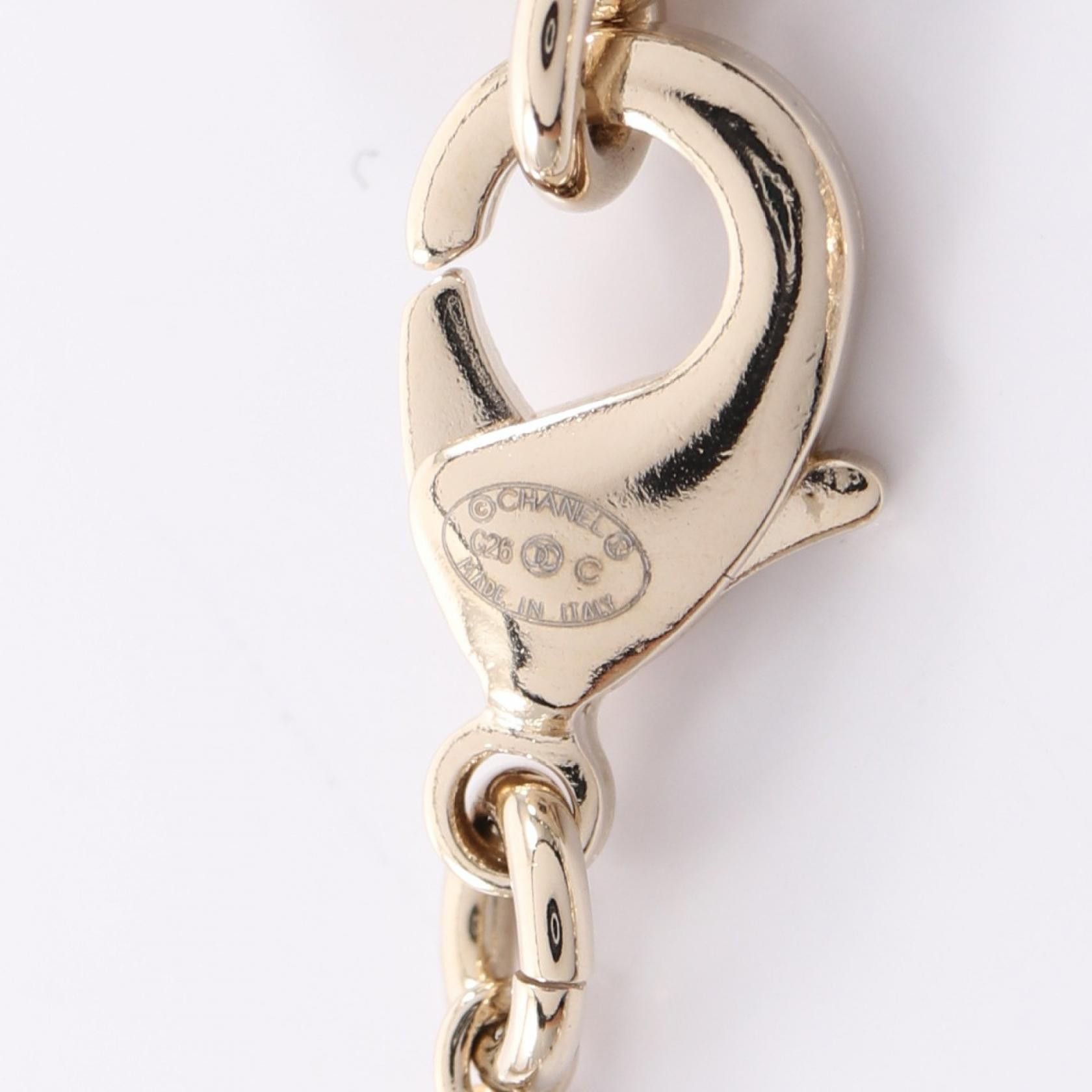 Chanel Chanel Chanel Years Gift 2025 Coco Mark Bambi Necklace Metal Necklace DUTY FREE for USA Size ONE SIZE - 5 Thumbnail