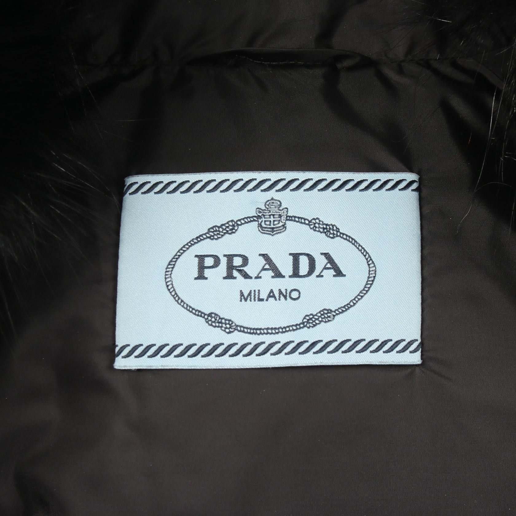 Prada Prada Prada Nylon Down Jacket Textile Outerwear 29X510 DUTY FREE for USA Size ONE SIZE - 3 Thumbnail