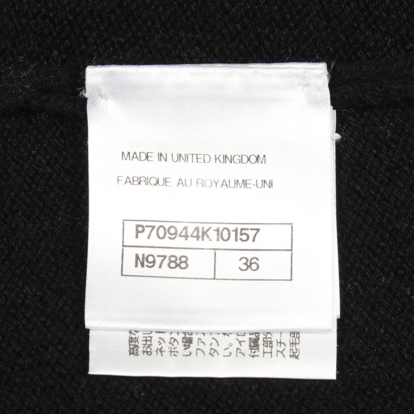 Chanel Chanel Chanel Coco Mark Flower Cashmere Silk Knit Top Textile Tops P70944K10157 DUTY FREE for USA Size ONE SIZE - 5 Thumbnail