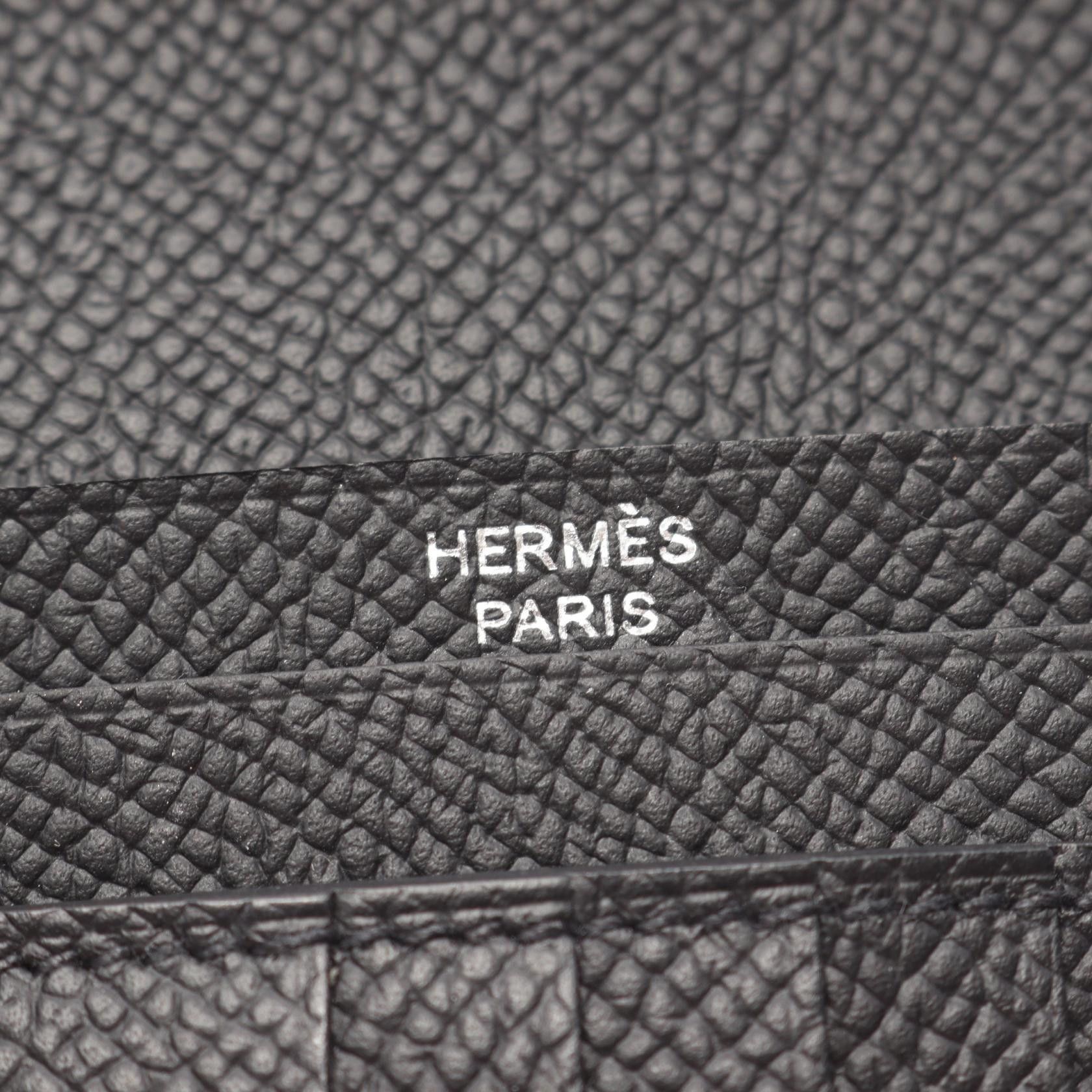 Hermes Hermes Hermes Bearn Compact Epsom Leather Wallet Leather Short Wallet K DUTY FREE for USA Size ONE SIZE - 5 Thumbnail