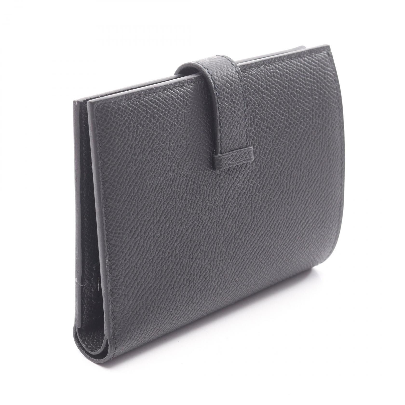 Hermes Hermes Hermes Bearn Compact Epsom Leather Wallet Leather Short Wallet K DUTY FREE for USA Size ONE SIZE - 2 Thumbnail