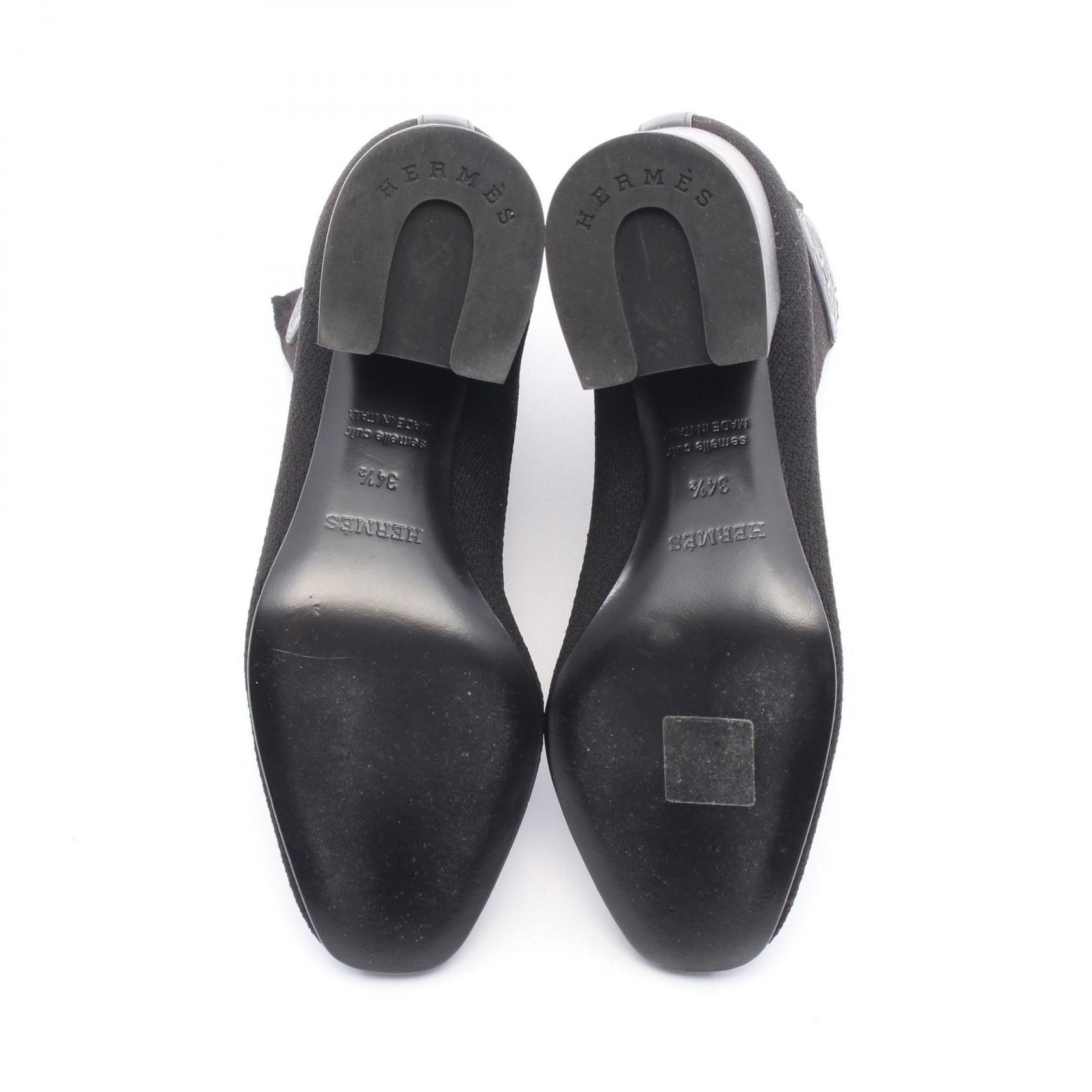 Hermes Hermes Hermes Volver60 Fabric Leather Boots Textile Shoes DUTY FREE for USA Size ONE SIZE - 4 Thumbnail