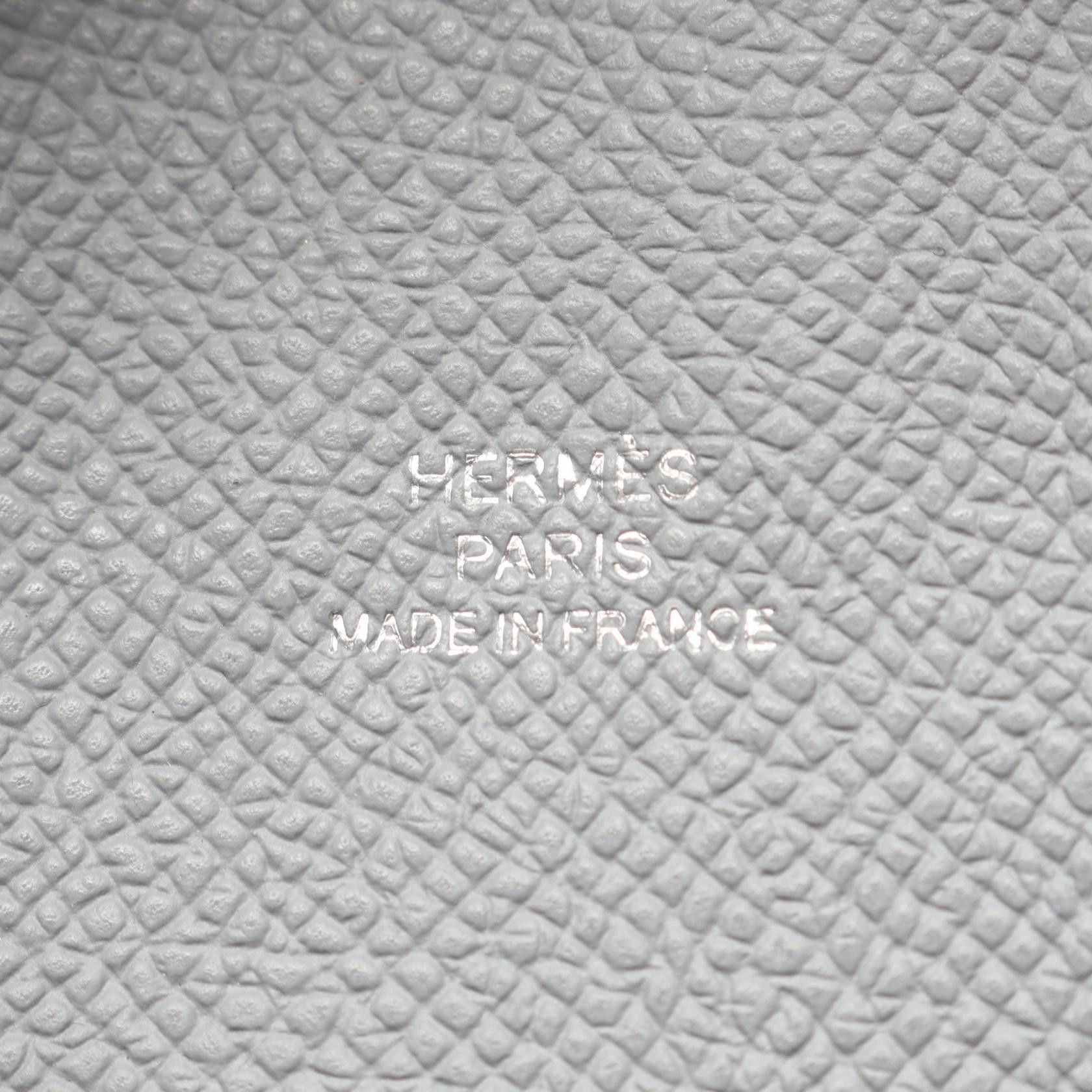Hermes Hermes Hermes Calvi Leather Coin Case Leather Coin Case Stamp W (2024) DUTY FREE for USA Size ONE SIZE - 5 Thumbnail