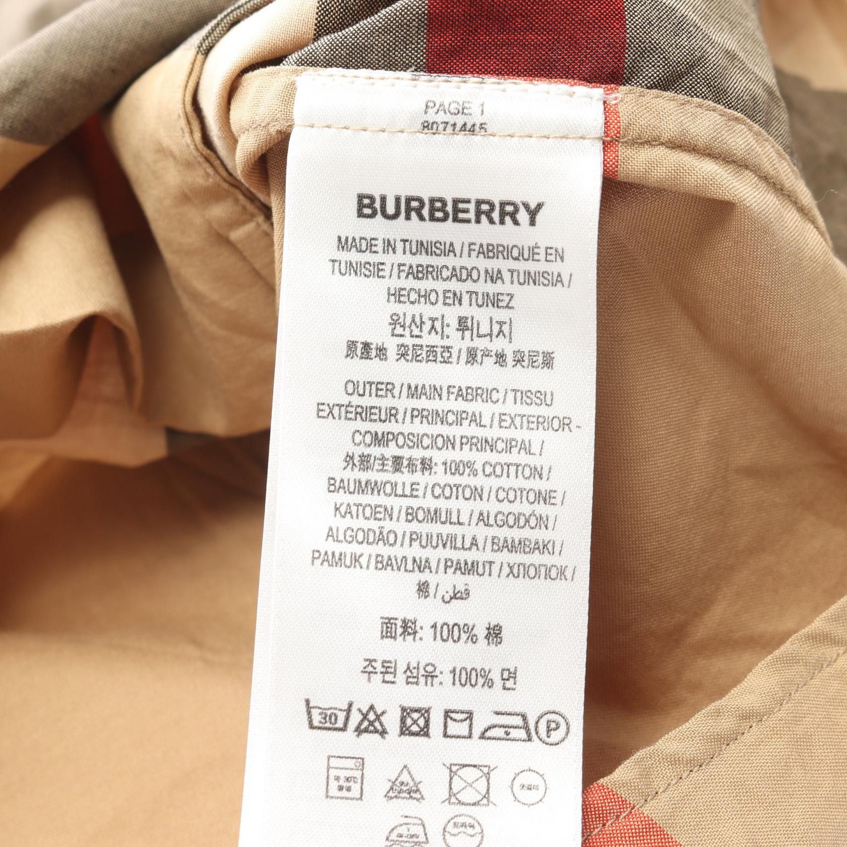 Burberry Burberry Burberry Cotton Top Textile Tops DUTY FREE for USA Size ONE SIZE - 4 Thumbnail
