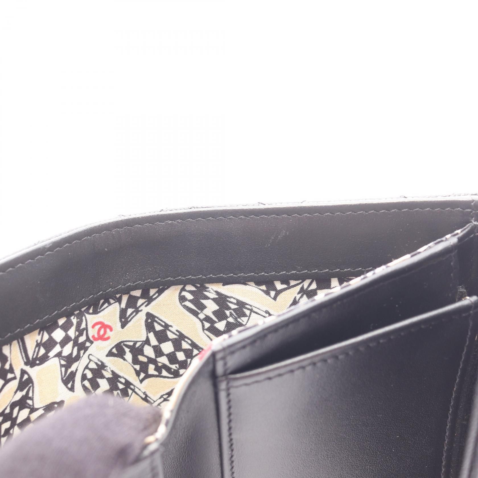 Chanel Chanel Chanel Matelasse Caviar Skin Trifold Wallet Leather Short Wallet AP3398 DUTY FREE for USA Size ONE SIZE - 7 Thumbnail