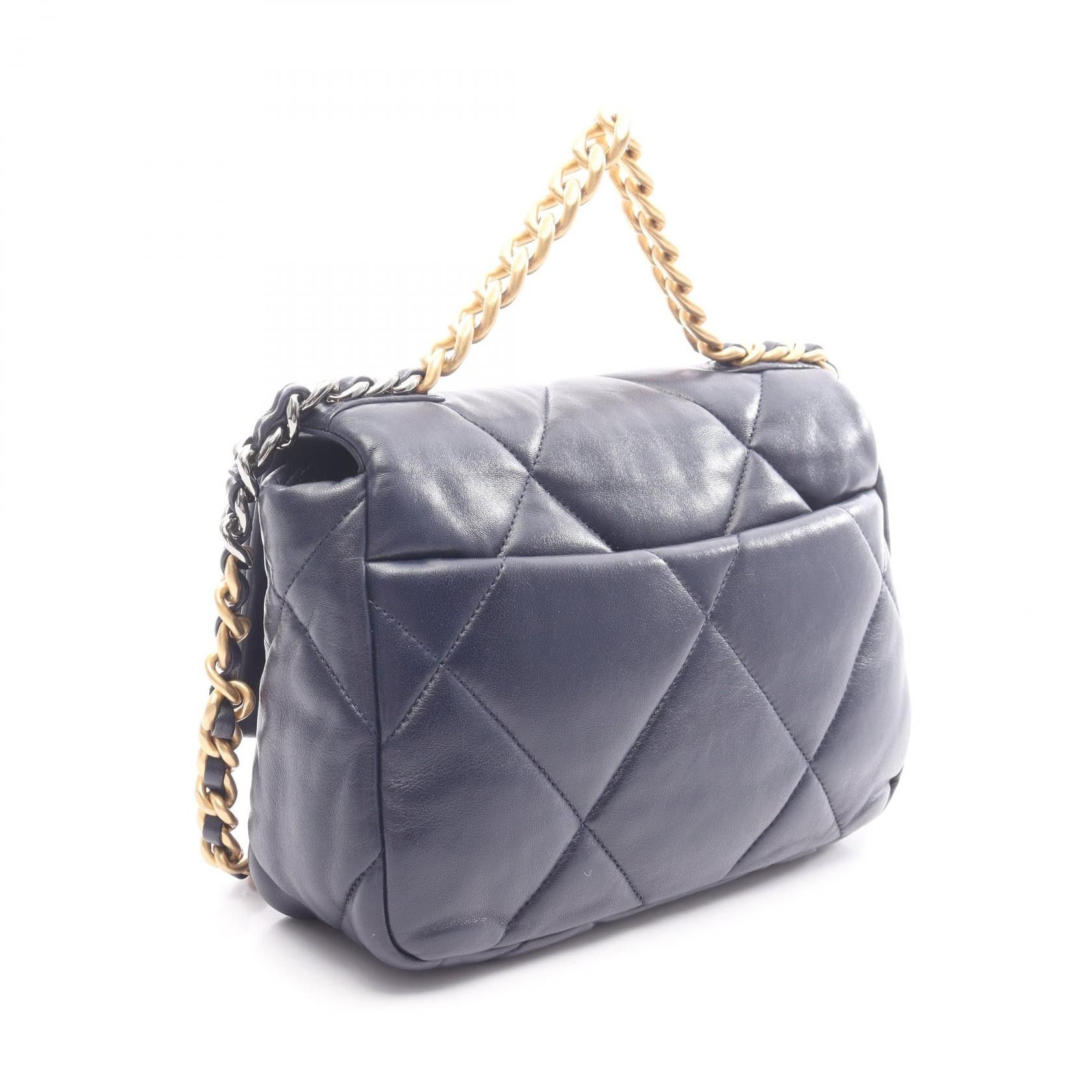 Chanel Chanel Chanel 19 Matelasse Lambskin 2way Shoulder Bag Leather Shoulder Bag AS1160 DUTY FREE for USA Size ONE SIZE - 2 Thumbnail