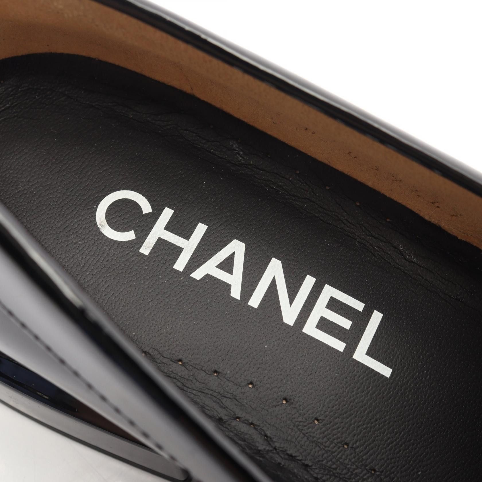 Chanel Chanel Chanel Coco Mark Patent Leather Loafers Leather Shoes DUTY FREE for USA Size ONE SIZE - 5 Thumbnail