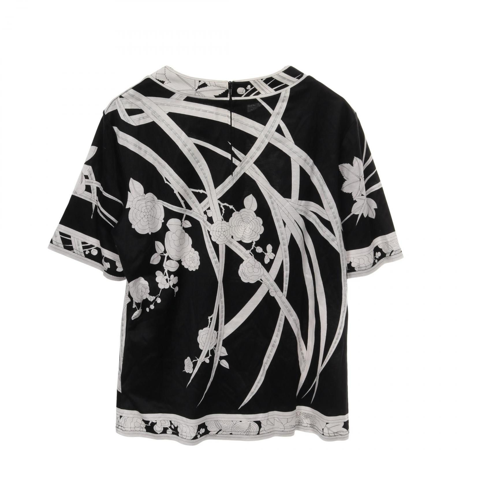 Other Leonard Leonard Fashion Silk Blouse Textile Tops DUTY FREE for USA Size ONE SIZE - 2 Thumbnail
