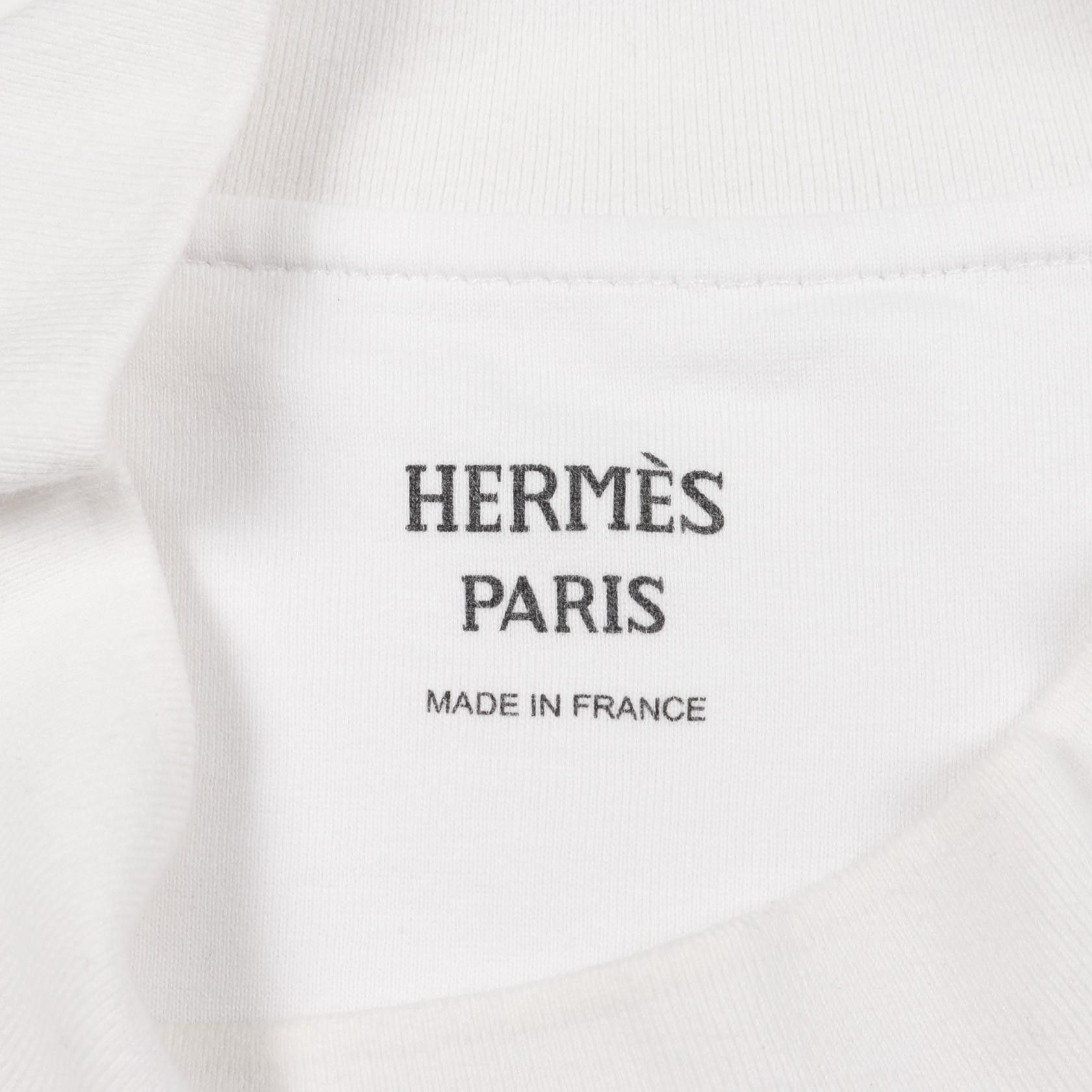 Hermes Hermes Hermes Canoe Cotton Top Textile Tops DUTY FREE for USA Size ONE SIZE - 3 Thumbnail