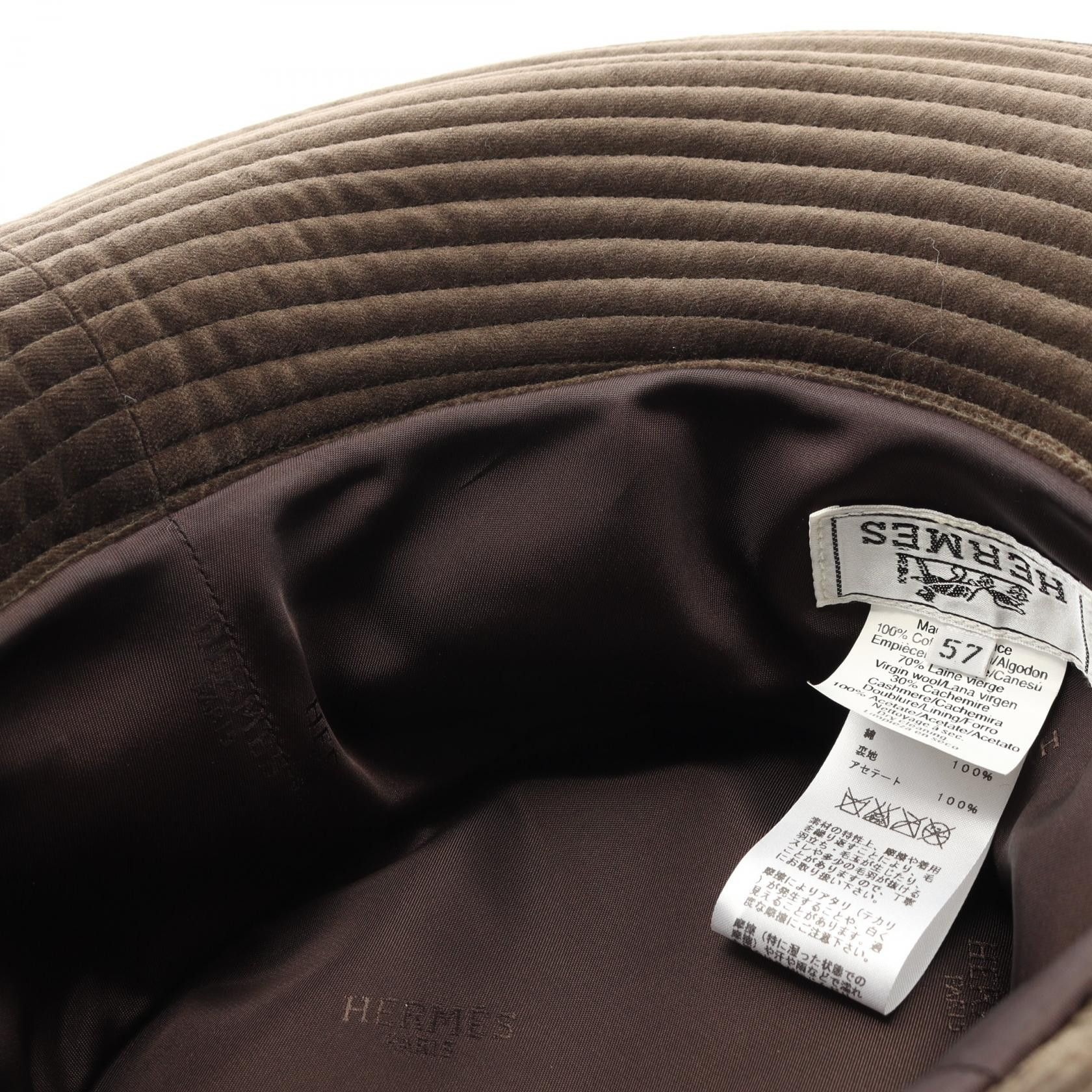 Hermes Hermes Hermes Wool Cashmere Hat Textile Hats DUTY FREE for USA Size ONE SIZE - 7 Thumbnail