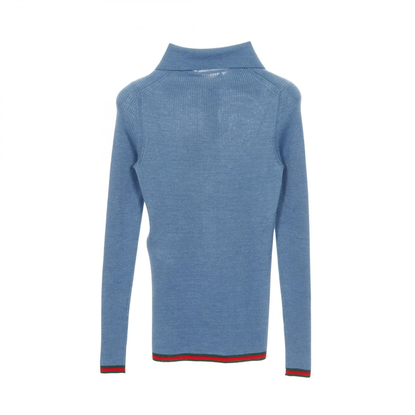 Gucci Gucci Gucci Shelly Line Cashmere Silk Knit Top Textile Tops DUTY FREE for USA Size ONE SIZE - 2 Thumbnail