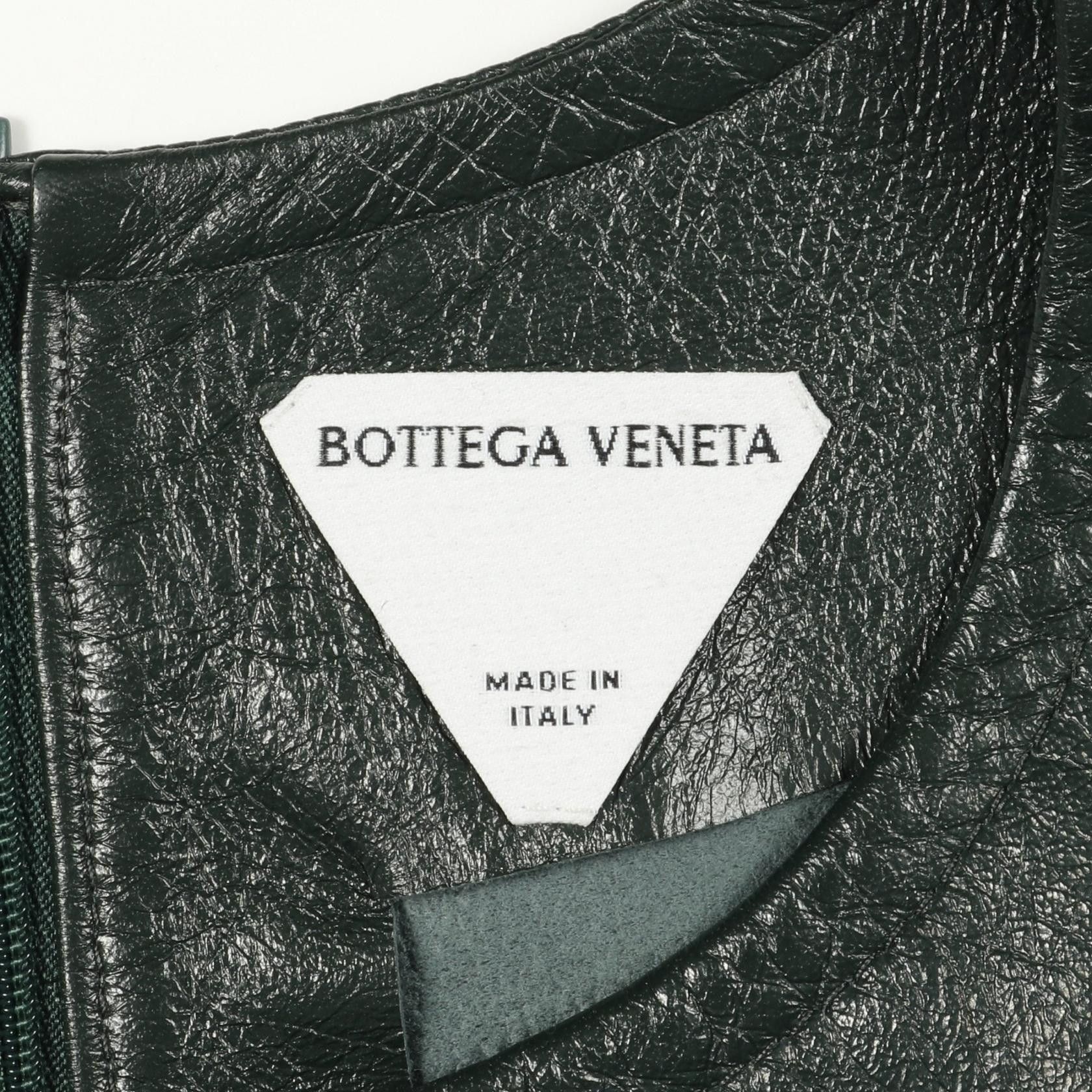 Bottega Veneta Bottega Veneta Bottega Veneta Leather Cotton Dress Leather Dresses DUTY FREE for USA Size ONE SIZE - 3 Thumbnail