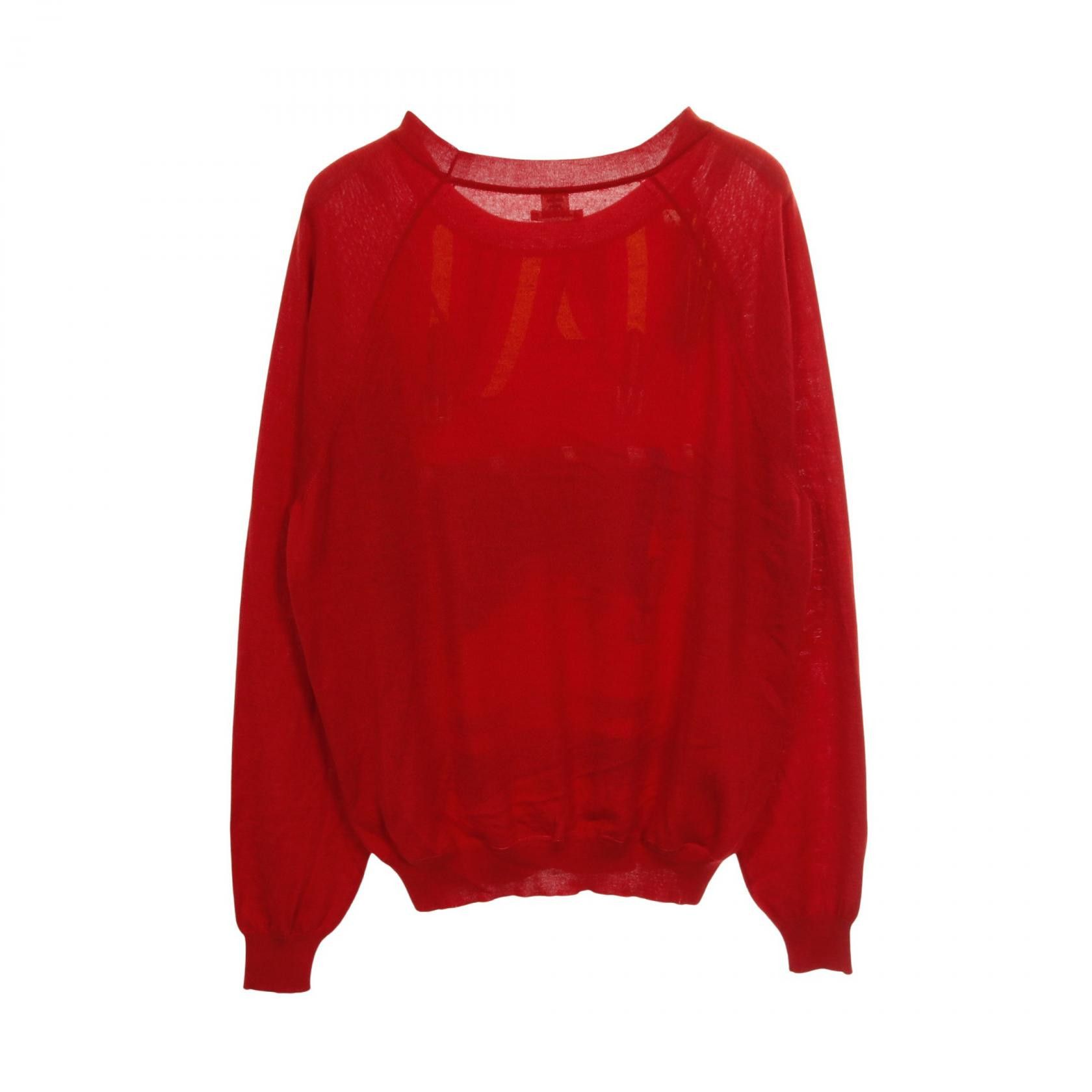 Hermes Hermes Hermes J.METZ Les Sangles silk cashmere knitwear Textile Tops DUTY FREE for USA Size ONE SIZE - 2 Thumbnail