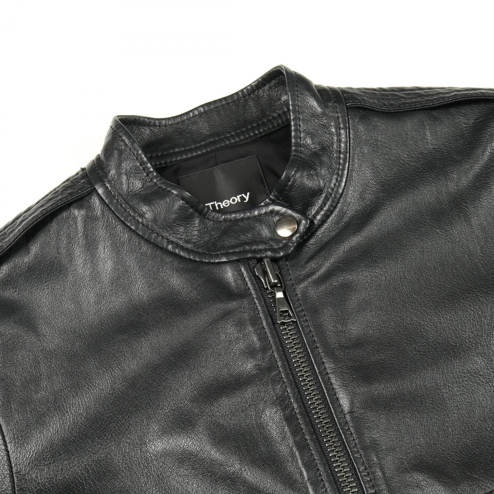 Theory Theory theory Leather Jacket Leather Outerwear 7160823 DUTY FREE for USA Size ONE SIZE - 8 Thumbnail