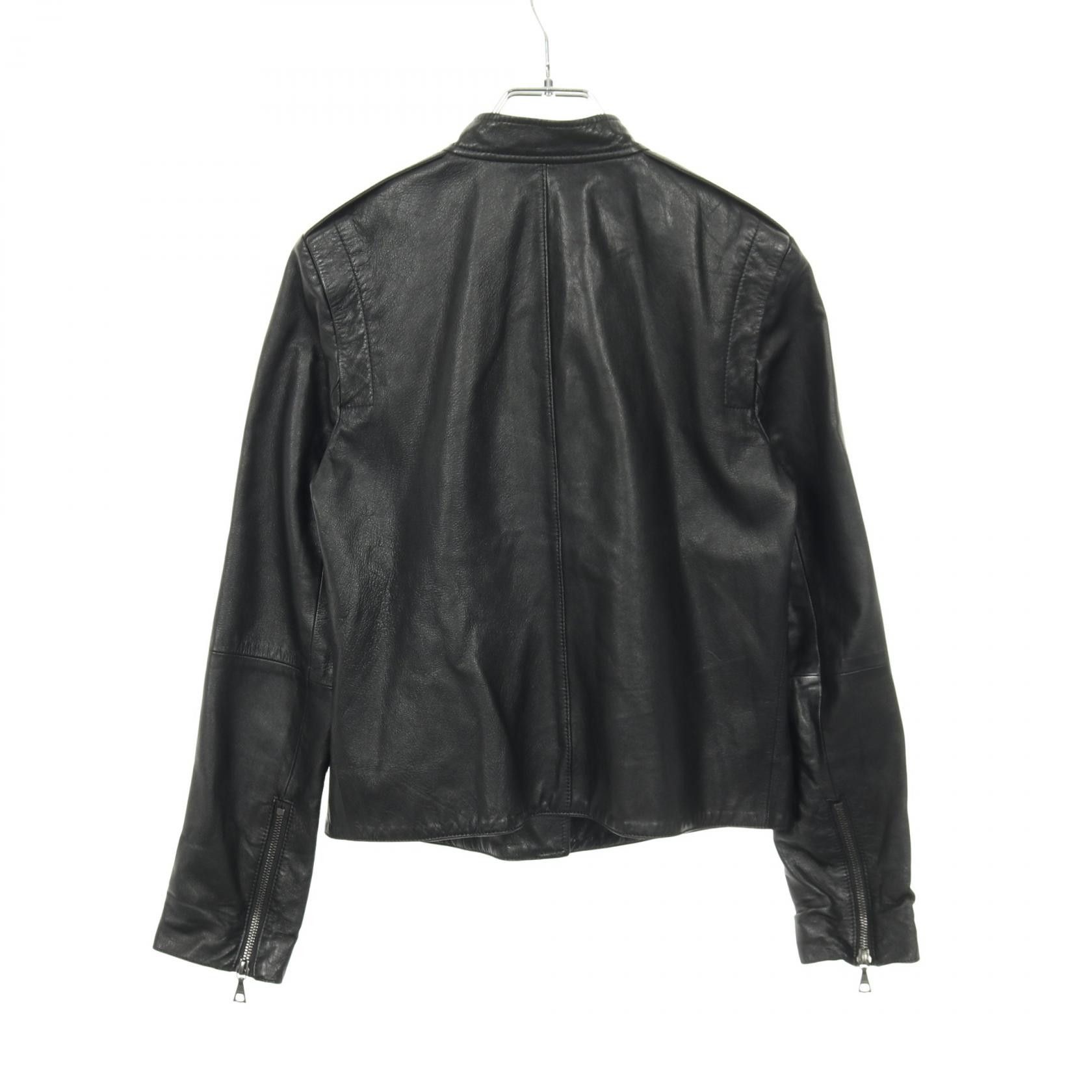 Theory Theory theory Leather Jacket Leather Outerwear 7160823 DUTY FREE for USA Size ONE SIZE - 2 Thumbnail