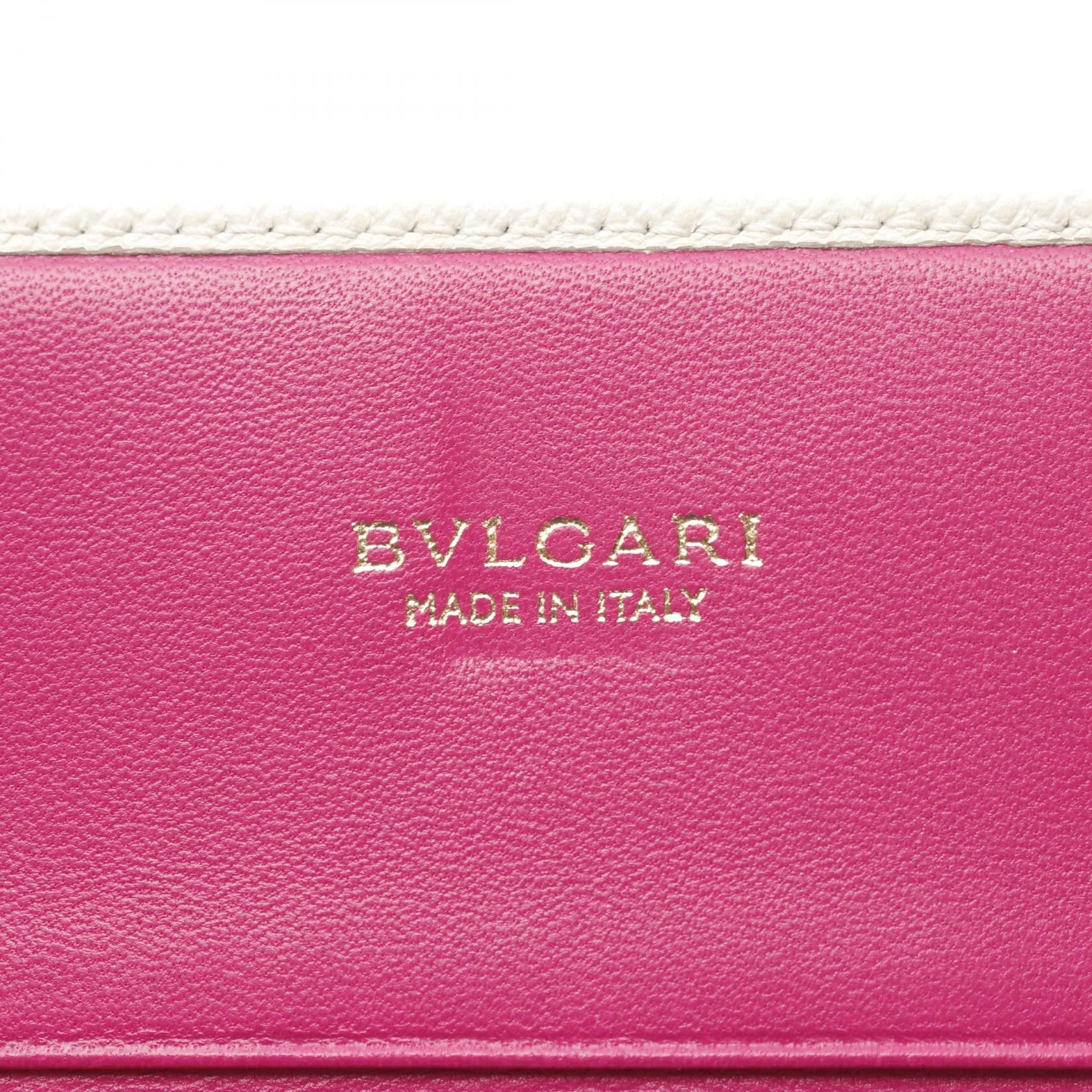 Bvlgari Bvlgari Bvlgari Bulgari Bulgari Leather Card Case Leather Card Case 30420 DUTY FREE for USA Size ONE SIZE - 4 Thumbnail