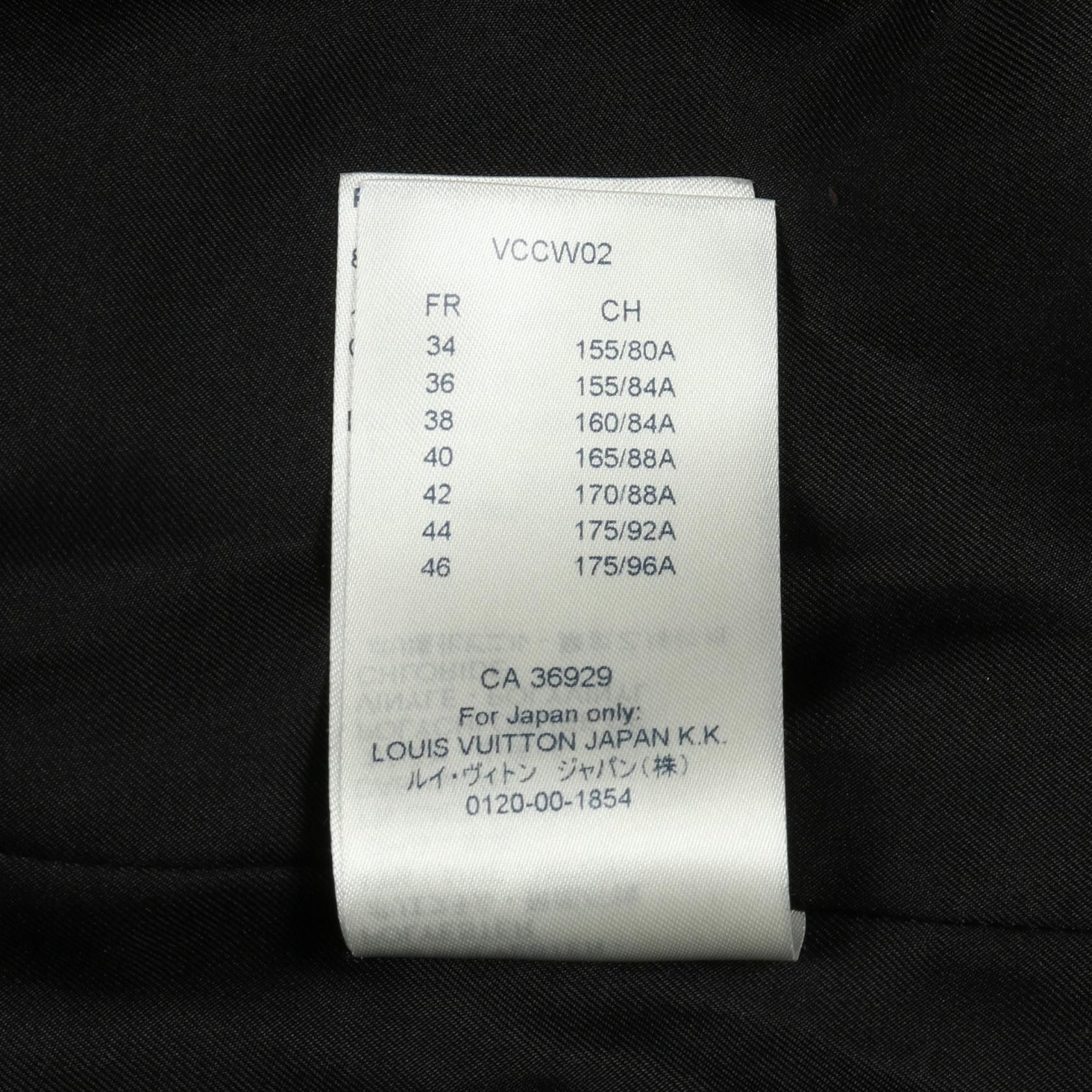 Louis Vuitton Louis Vuitton Louis Vuitton Wool Cashmere Coat Textile Outerwear DUTY FREE for USA Size ONE SIZE - 4 Thumbnail