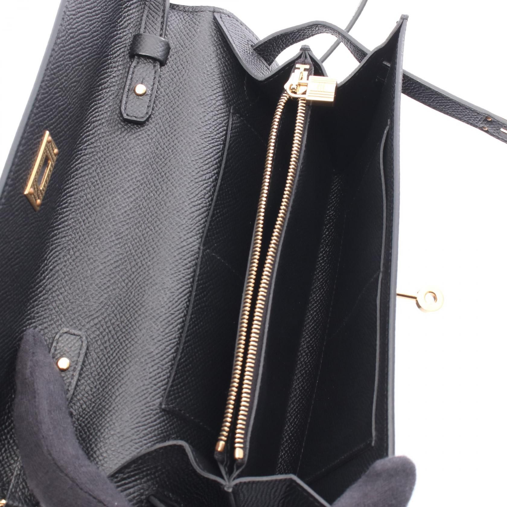 Hermes Hermes Hermes Kelly To Go calf leather shoulder bag Leather Shoulder Bag Stamp K (2025) DUTY FREE for USA Size ONE SIZE - 3 Thumbnail